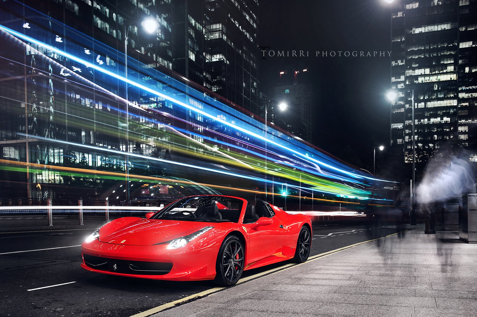 Ferrari 458 Spider Tomirri Photography