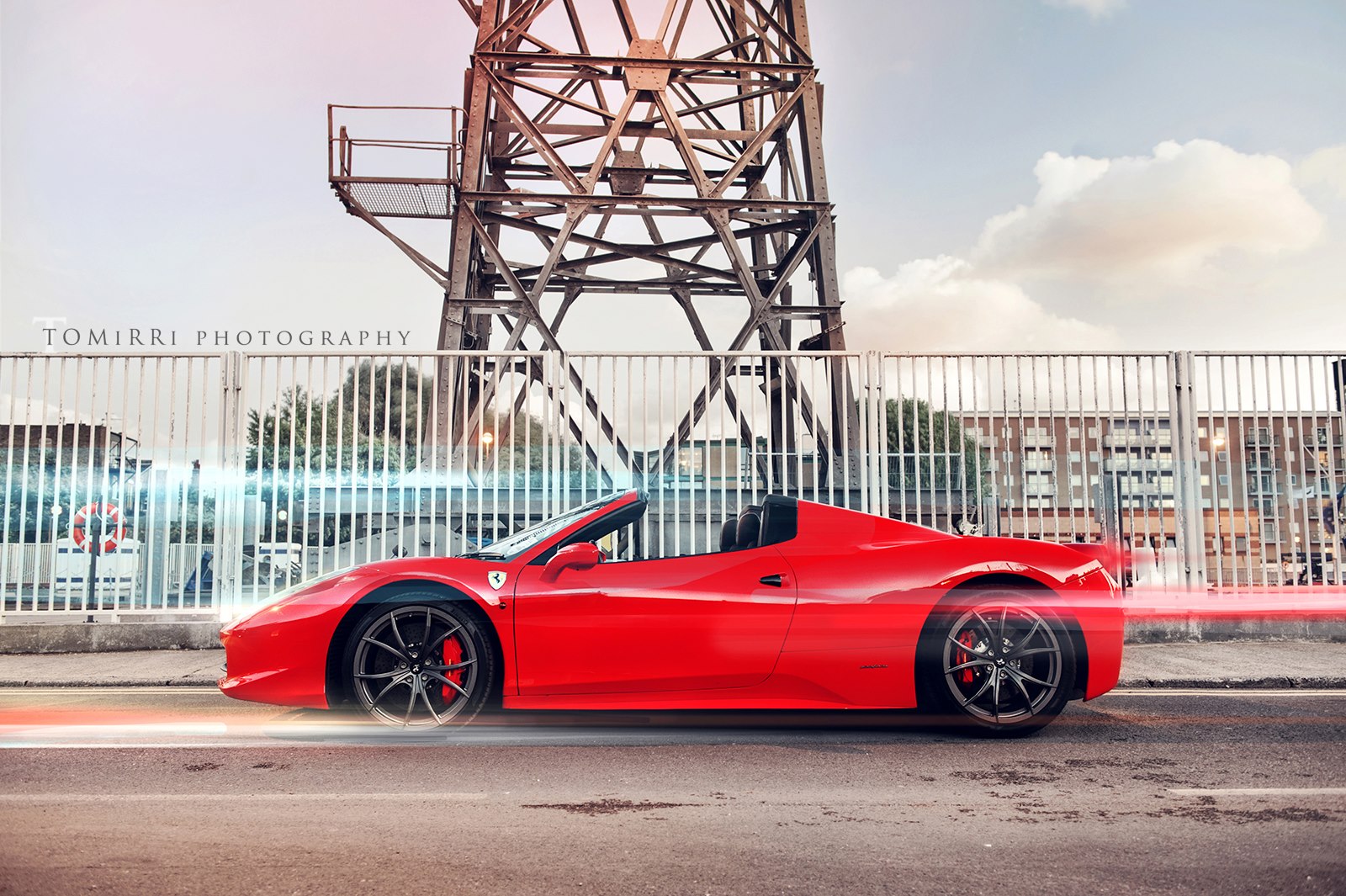 Ferrari 458 Spider Tomirri Photography