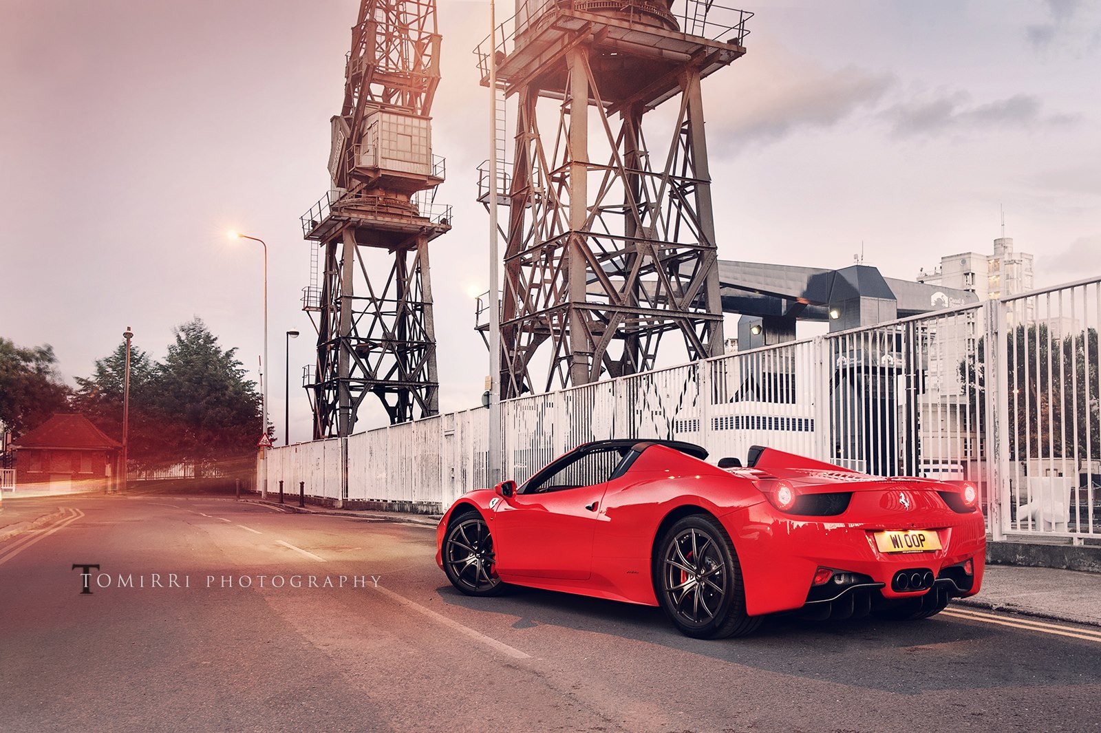 Ferrari 458 Spider Tomirri Photography