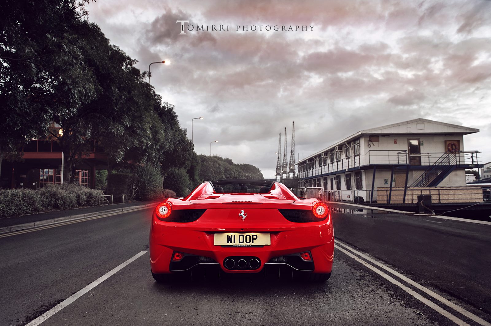 Ferrari 458 Spider Tomirri Photography