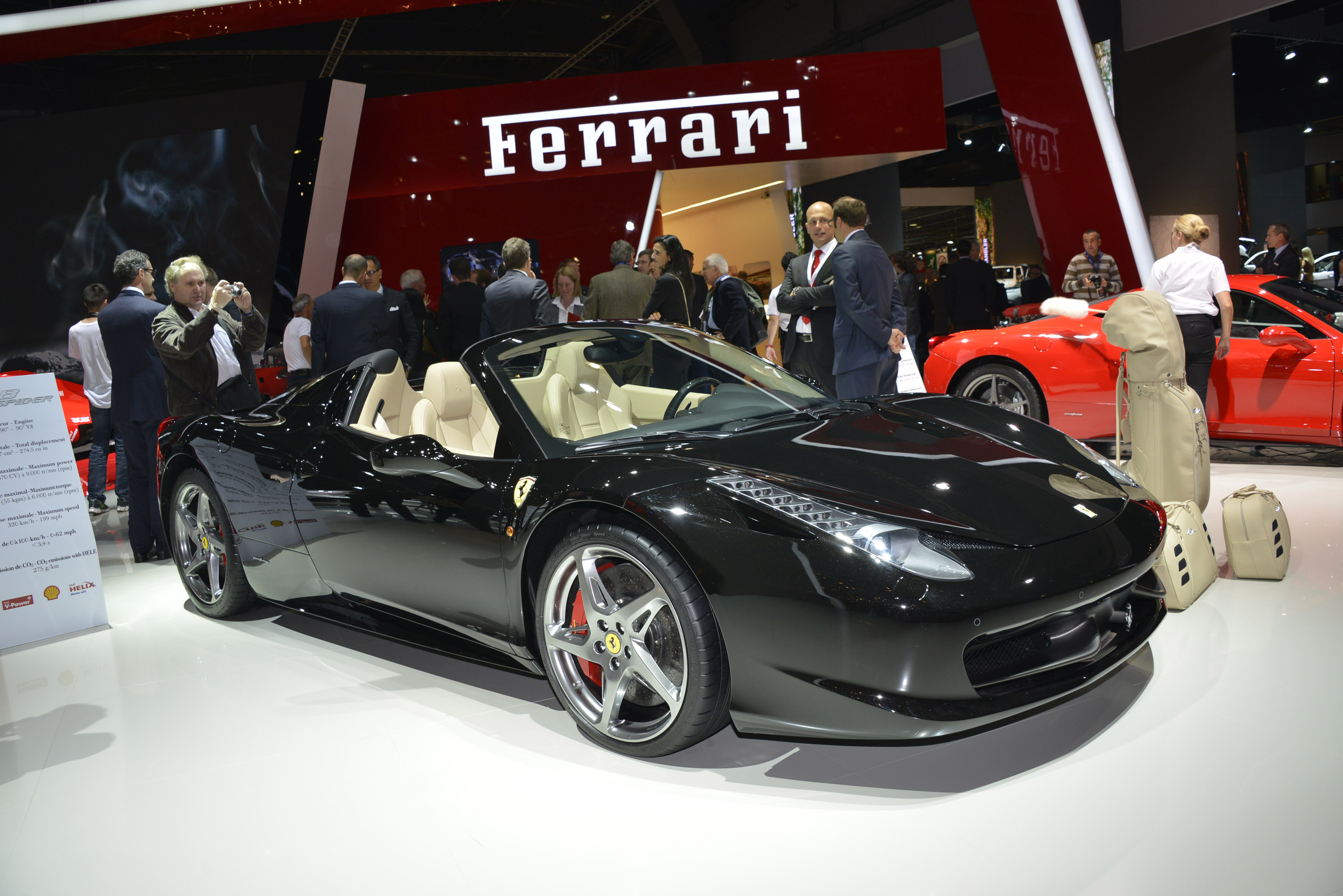 Ferrari at Paris Motor Show