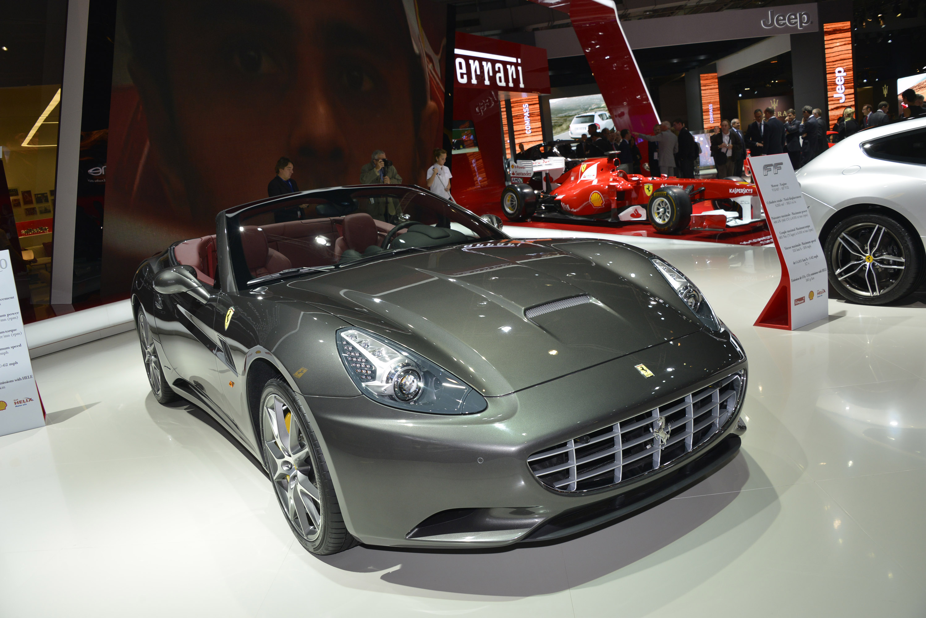 Ferrari at Paris Motor Show