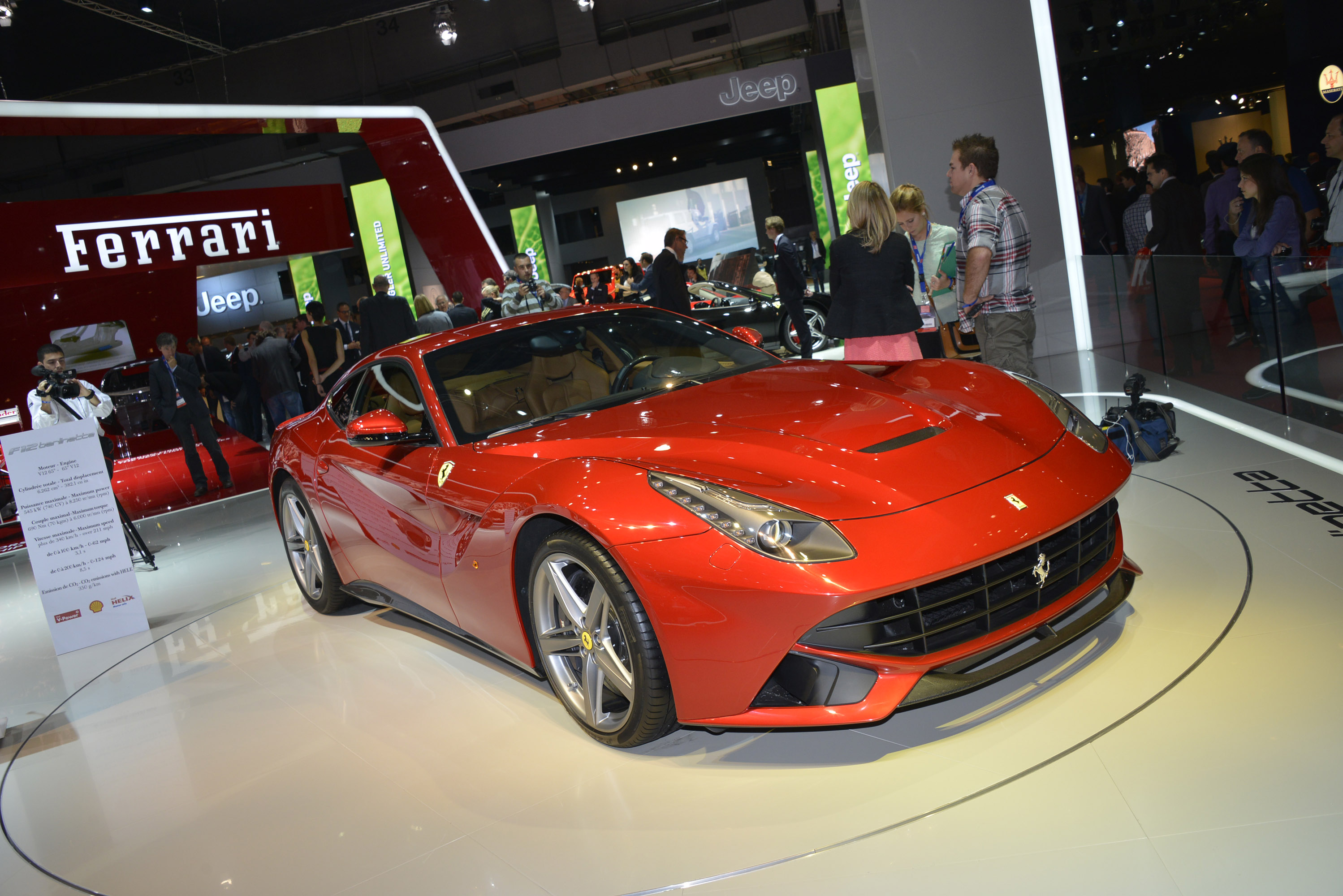 Ferrari at Paris Motor Show