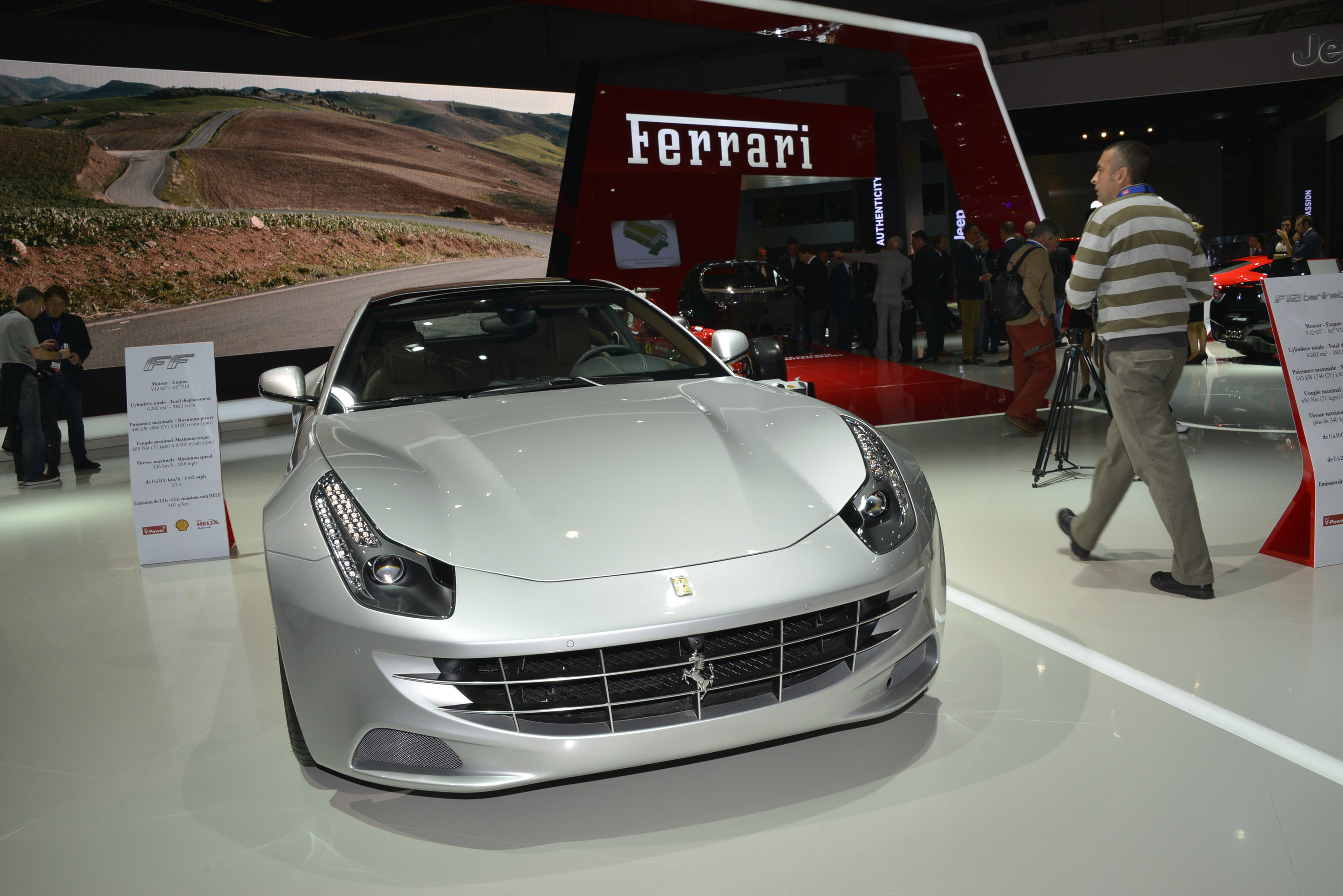 Ferrari at Paris Motor Show