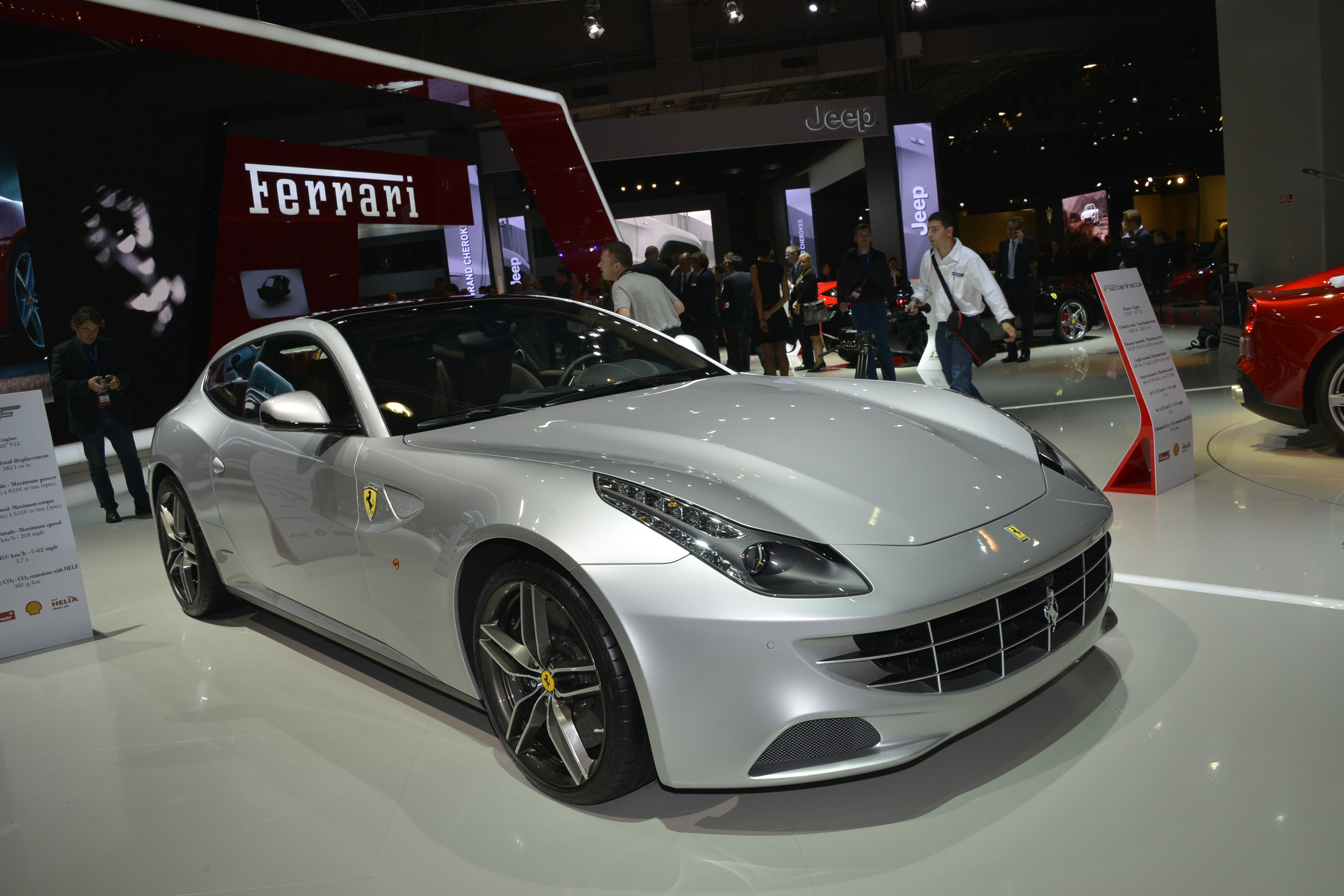 Ferrari at Paris Motor Show