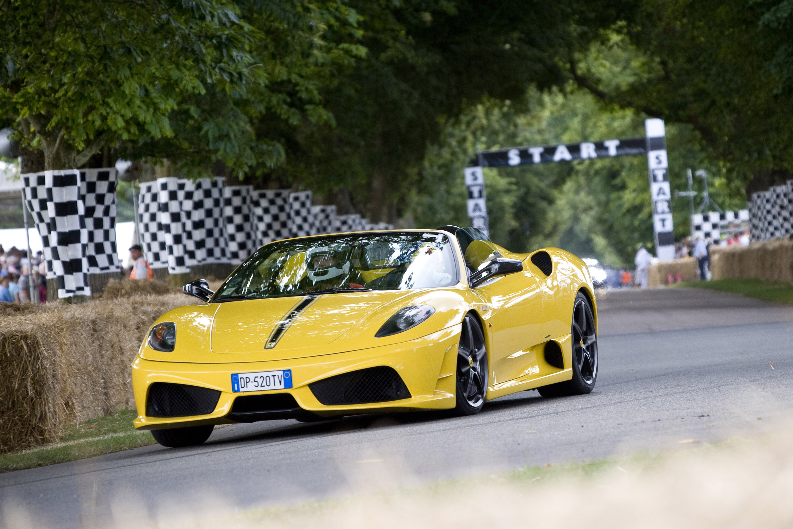 Ferrari at the Goodwood Festival of Speed Supercar Run
