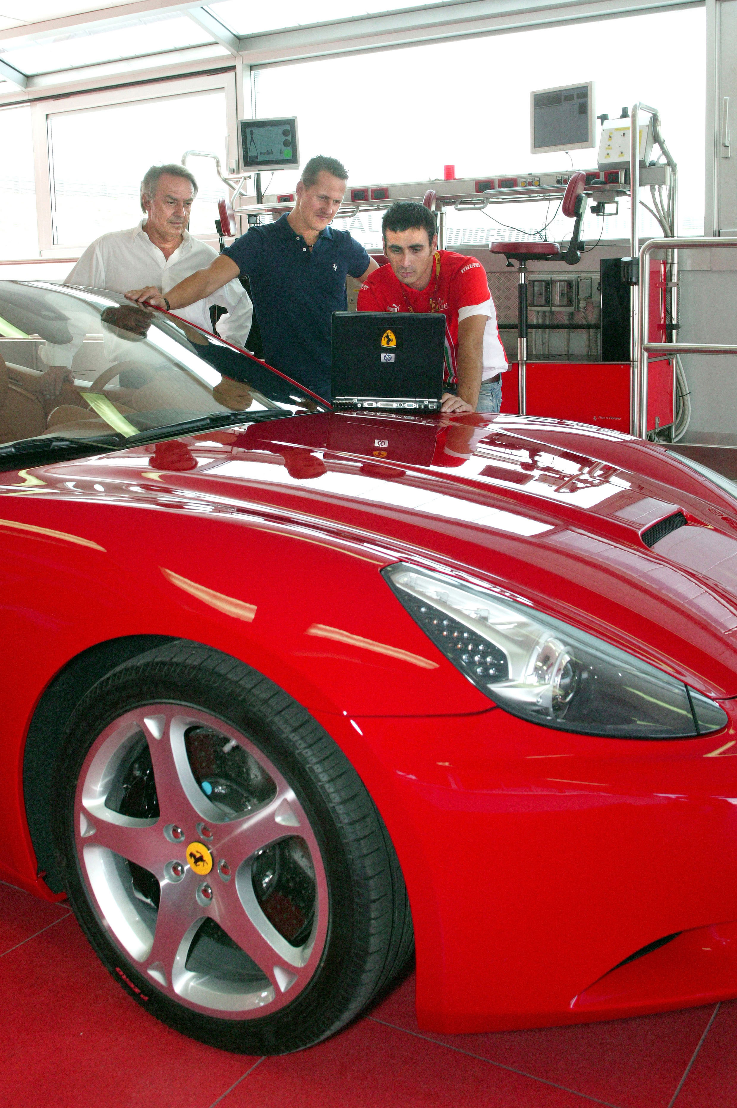 Ferrari California Tested By Shumaher