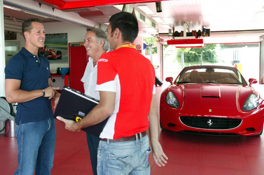 Ferrari California Tested By Shumaher