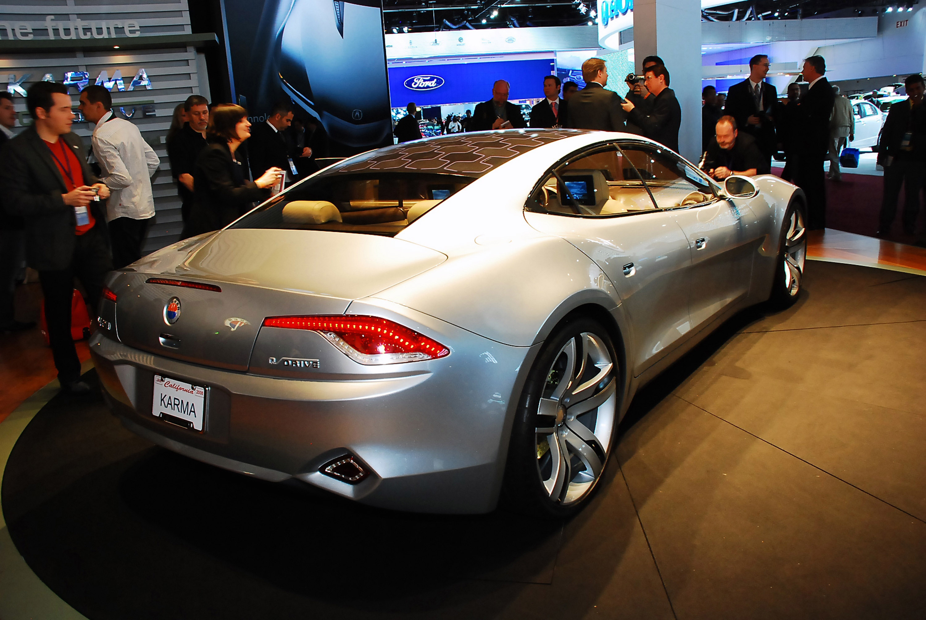 Fisker Karma Luxury Hybrid Detroit