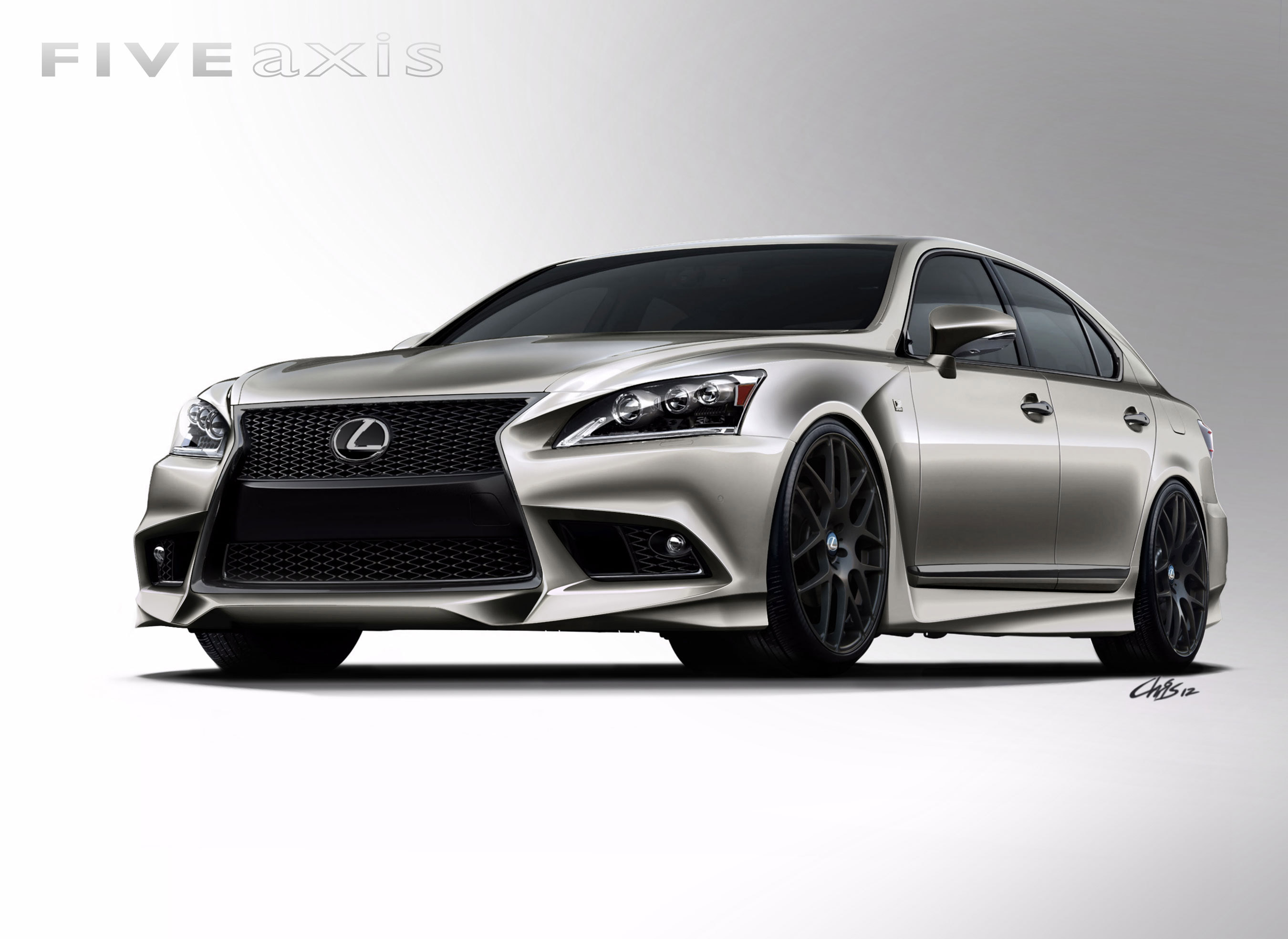 Five Axis Lexus PROJECT LS F SPORT