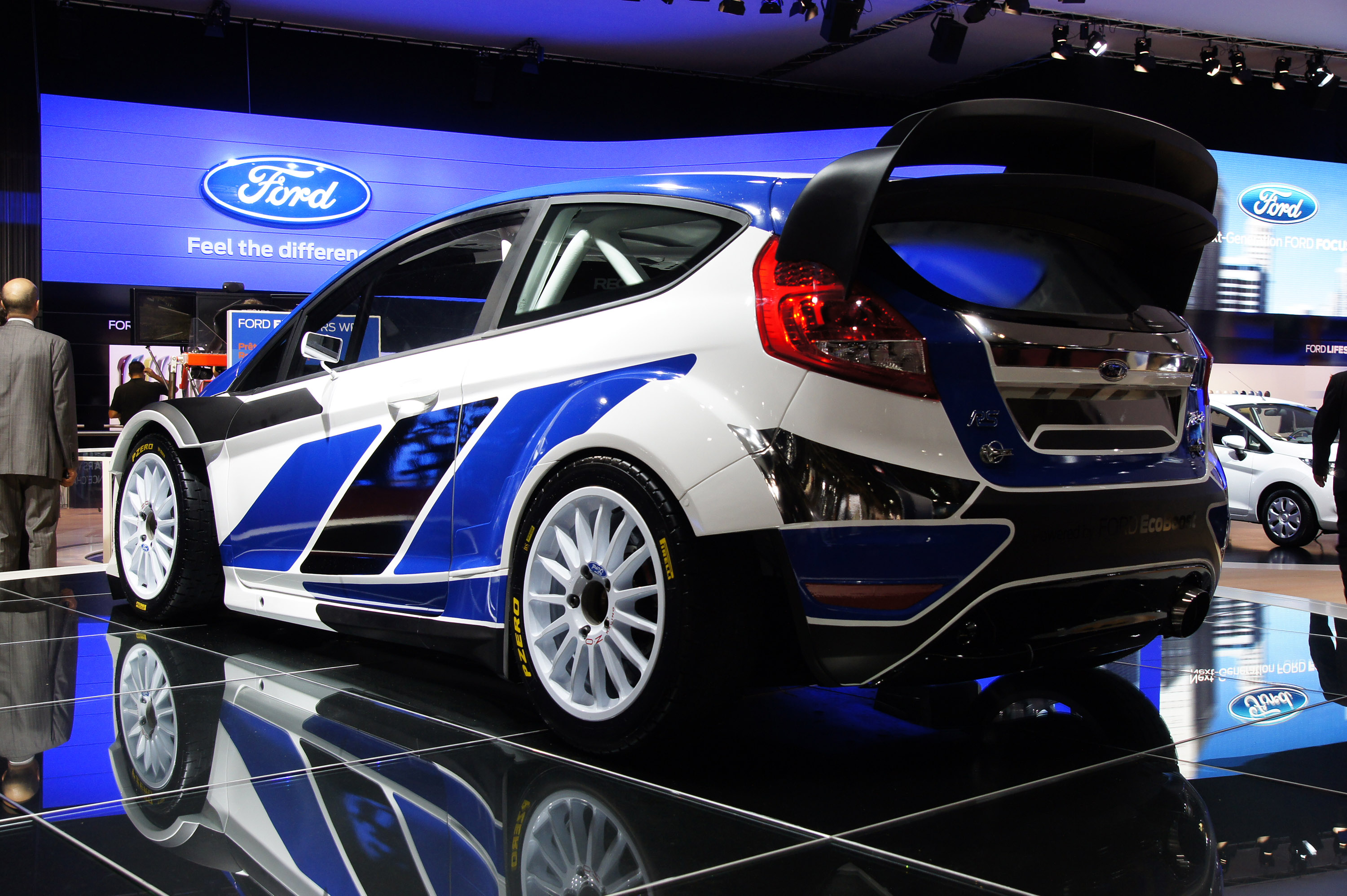 Ford Fiesta rally Paris