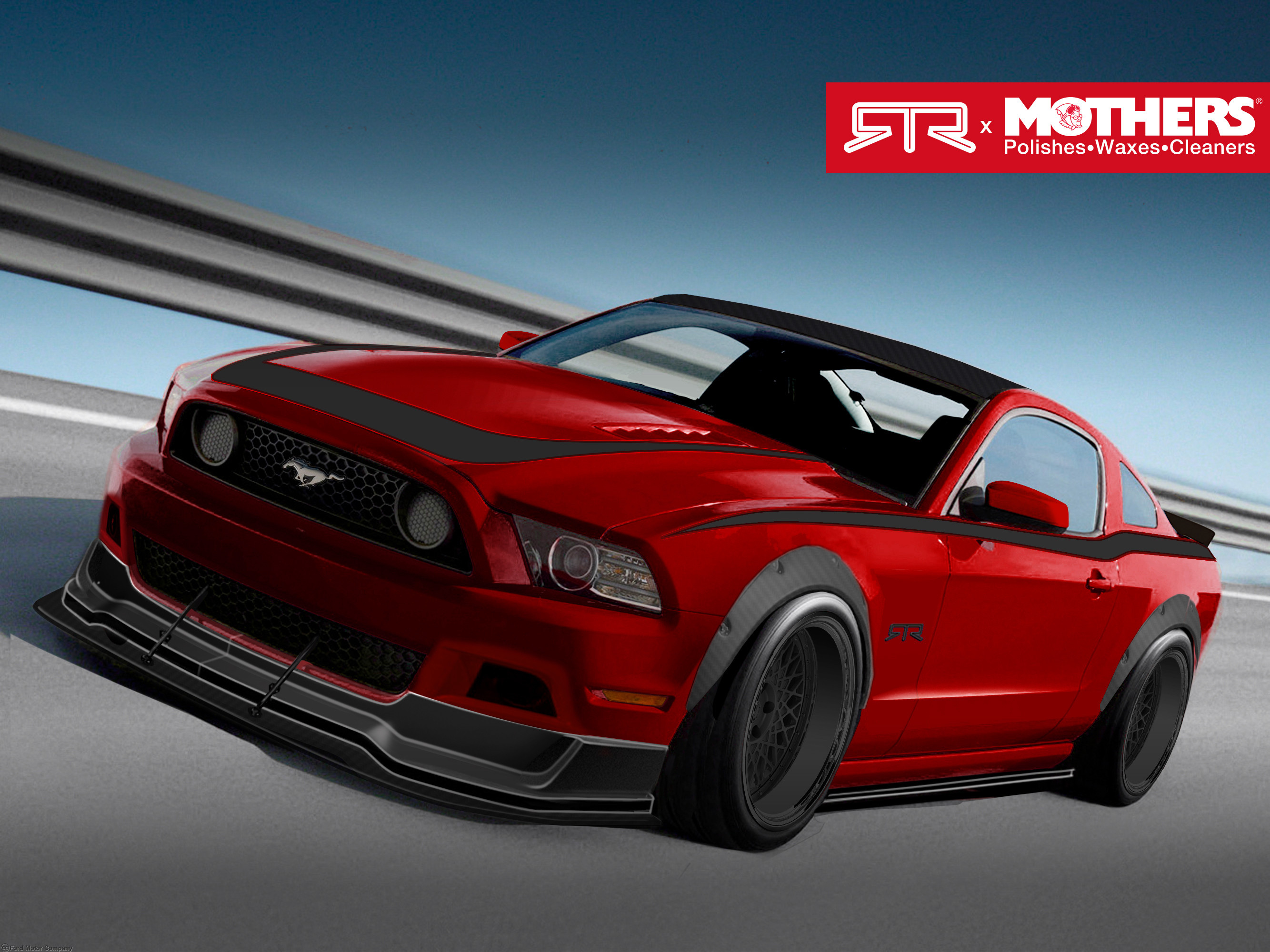 Ford Mustang at  SEMA