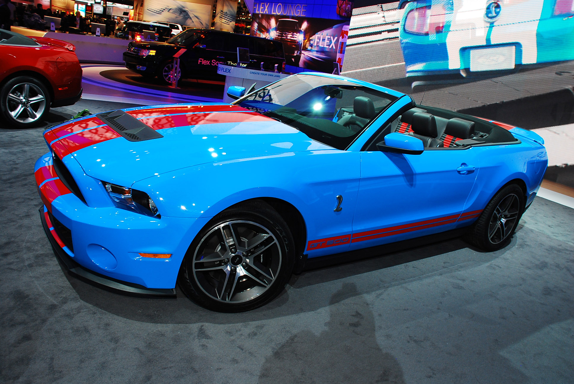 Ford Mustang Shelby GT500 convertible Detroit