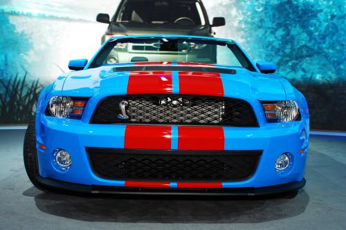 Ford Mustang Shelby GT500 convertible Detroit (2009) - picture 1 of 11