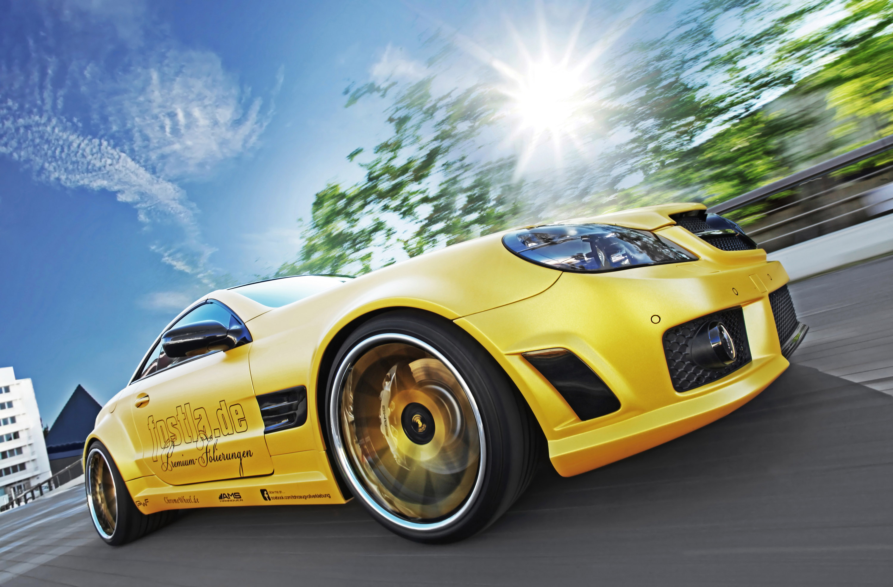 Fostla Mercedes-Benz SL 55 AMG Lquid Gold