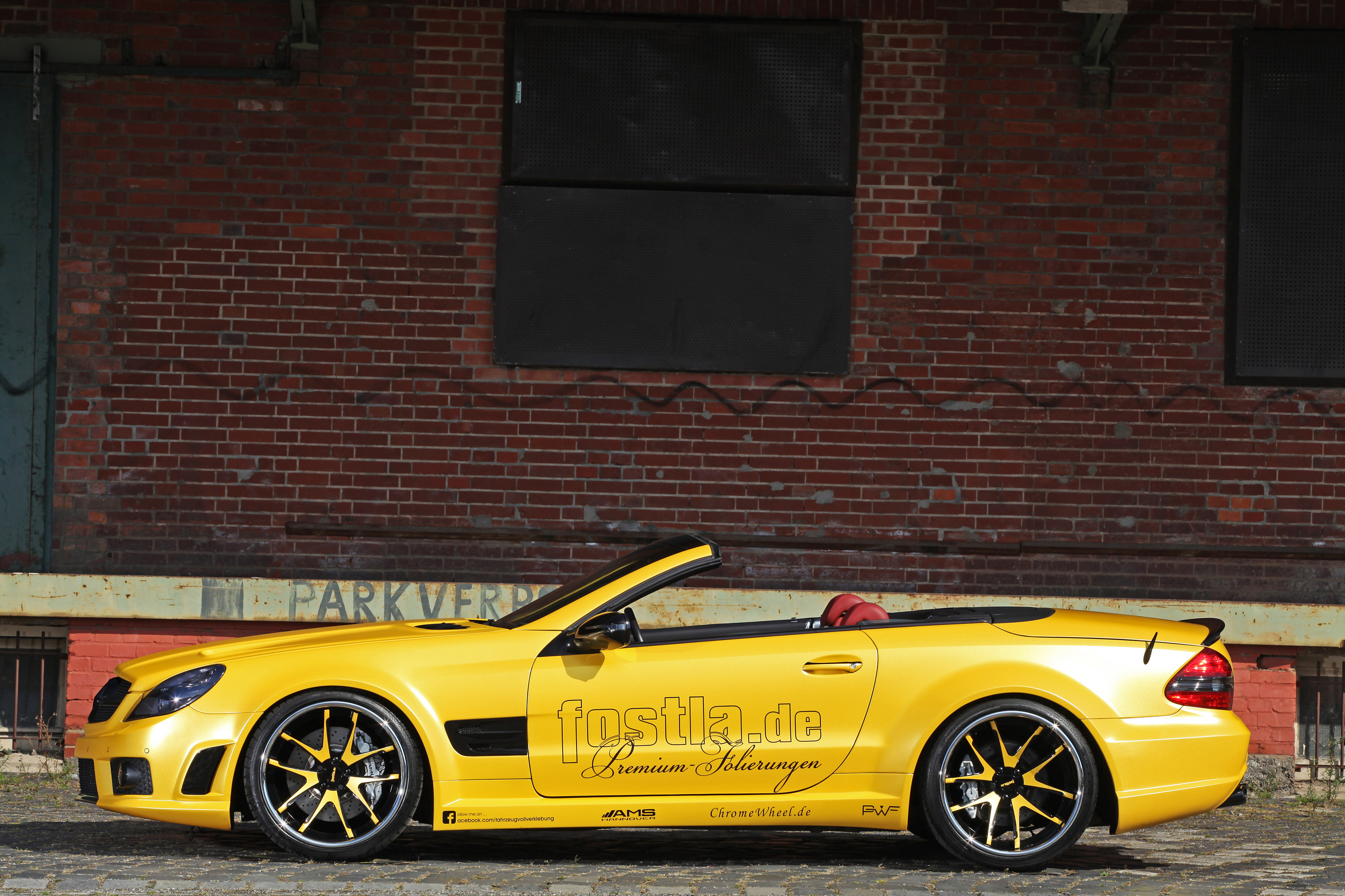 Fostla Mercedes-Benz SL 55 AMG Lquid Gold