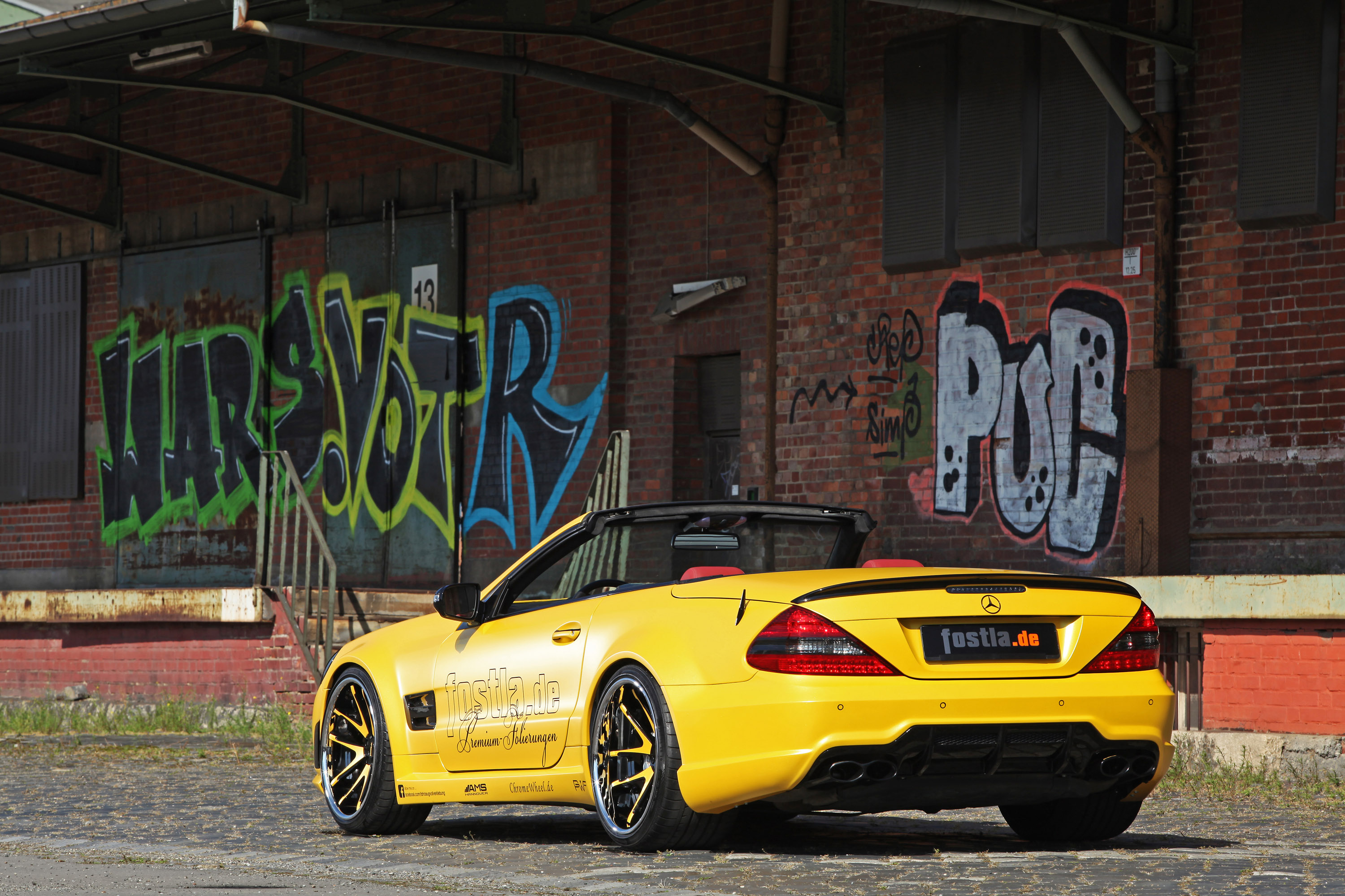 Fostla Mercedes-Benz SL 55 AMG Lquid Gold