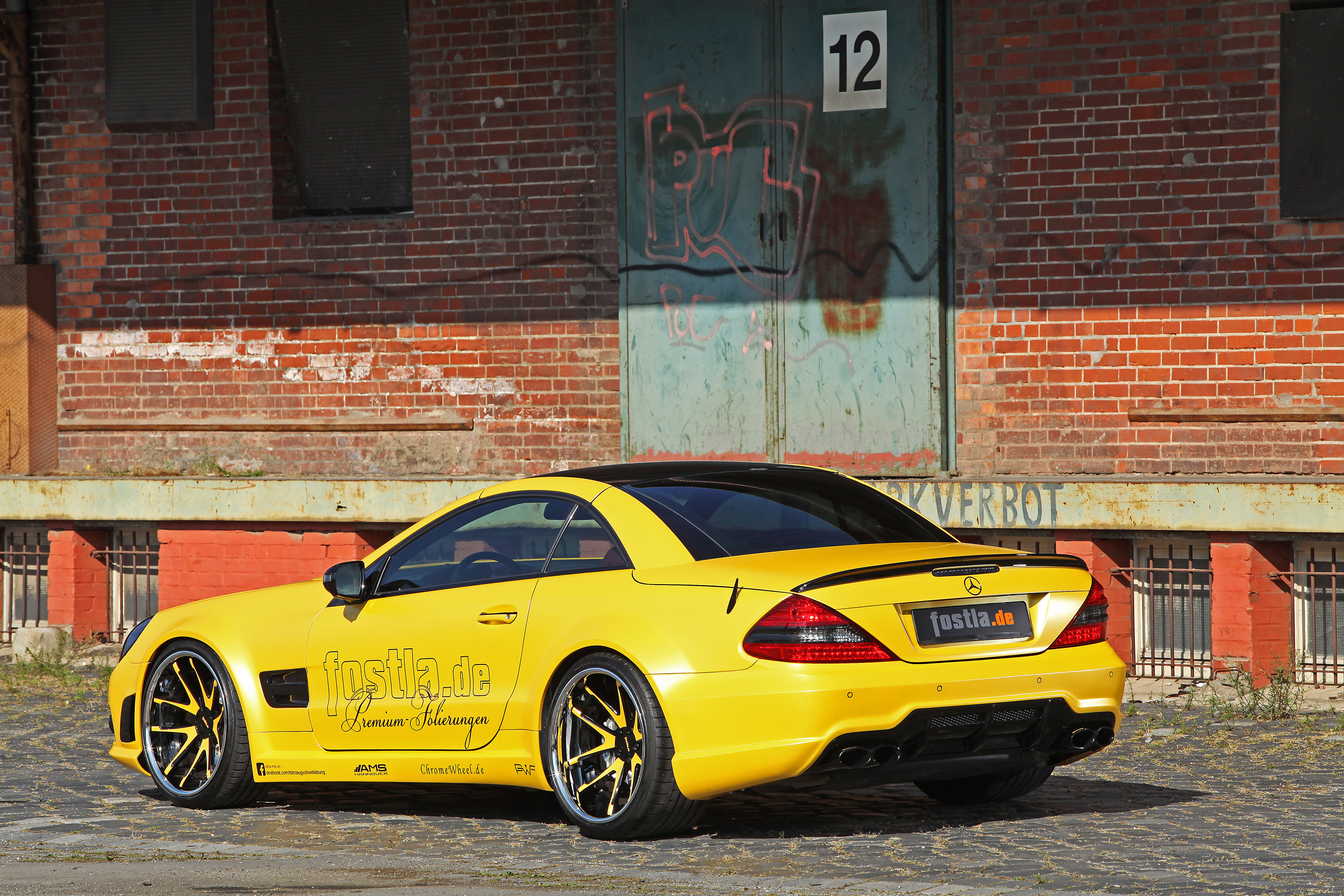 Fostla Mercedes-Benz SL 55 AMG Lquid Gold