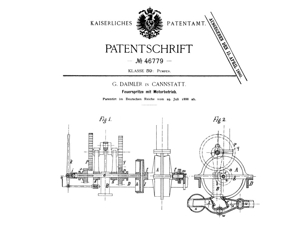 Gasoline Engine by Daimler