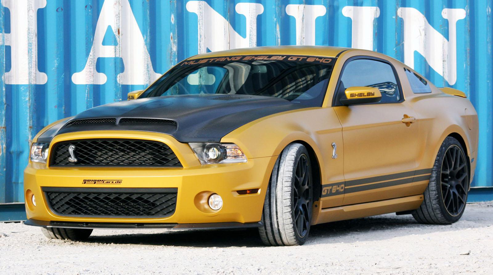 GeigerCars Ford Mustang Shelby GT640 Golden Snake