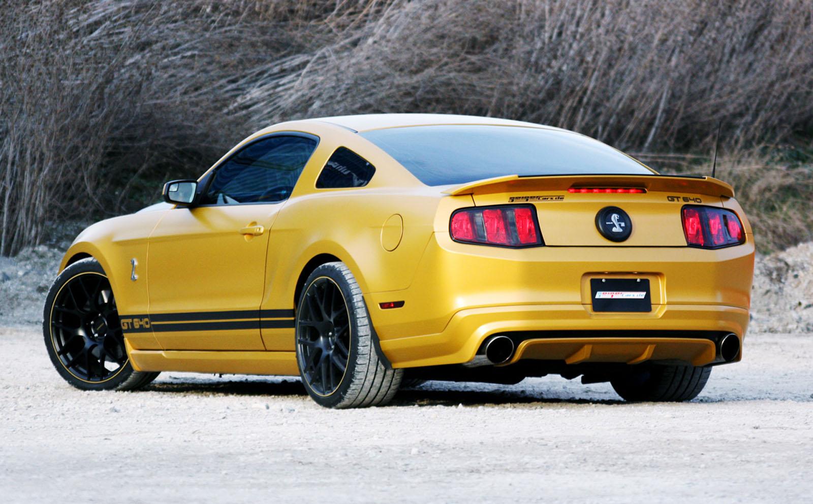 GeigerCars Ford Mustang Shelby GT640 Golden Snake