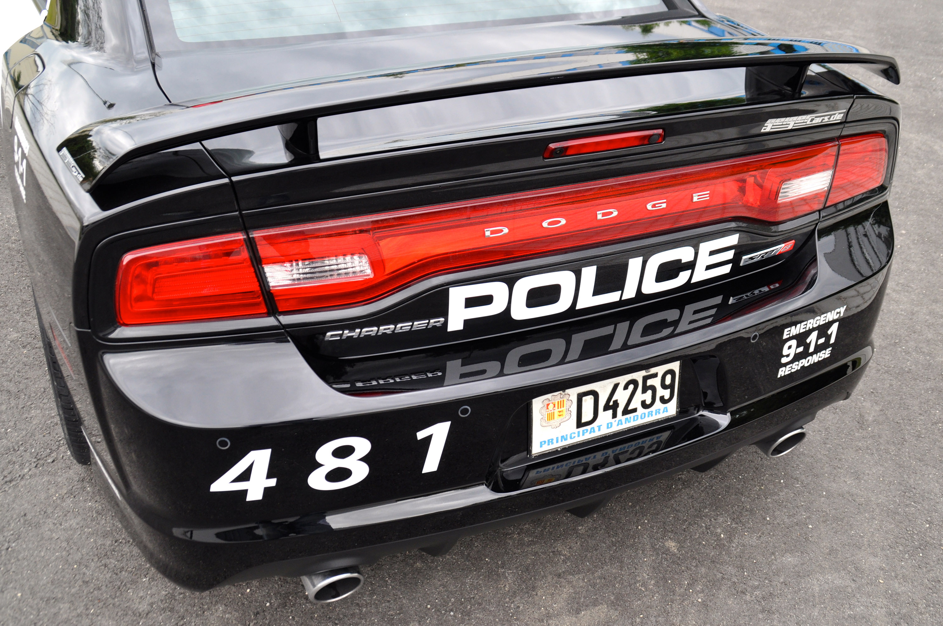 Geigercars Police Dodge Charger SRT8