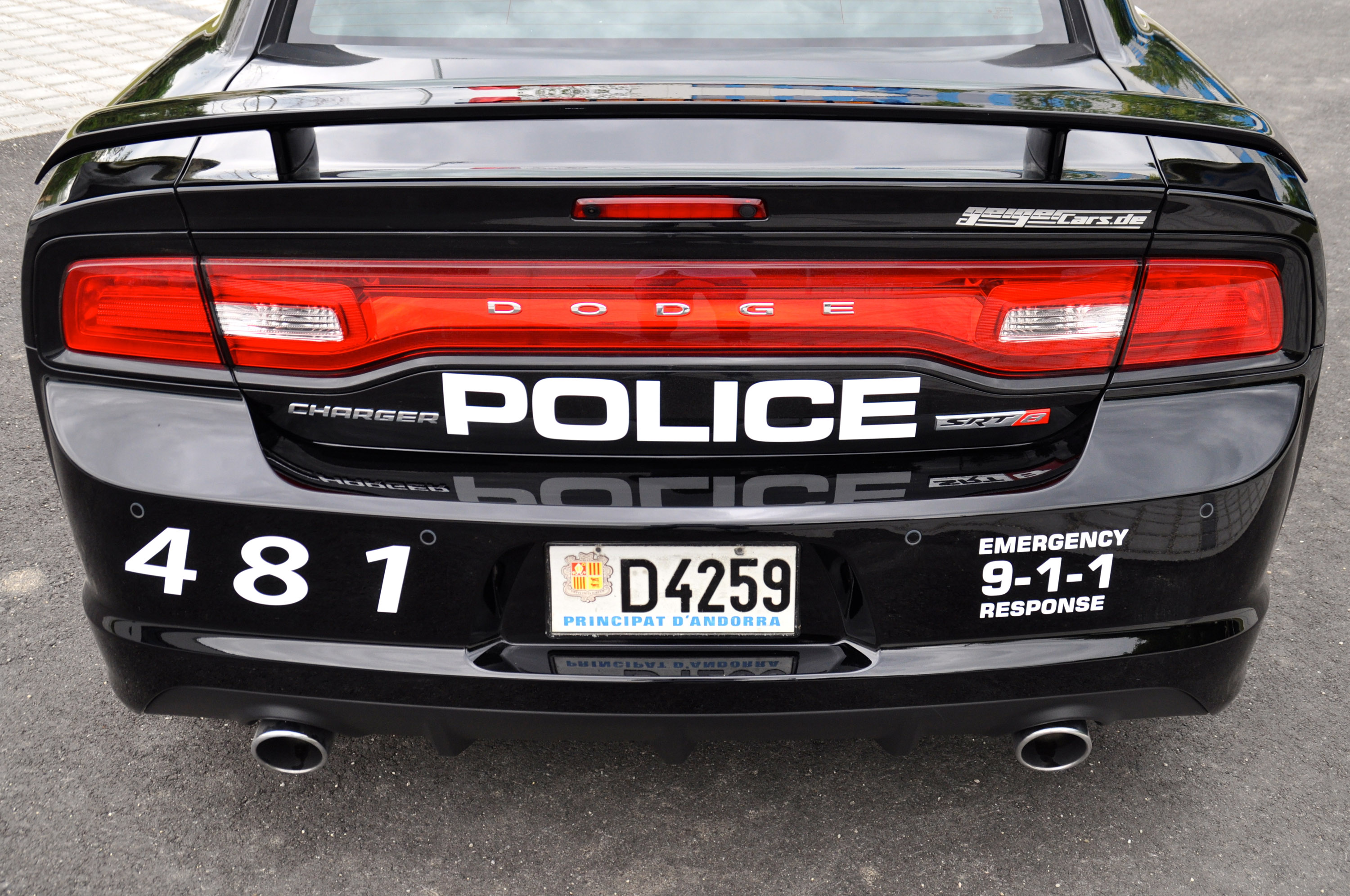 Geigercars Police Dodge Charger SRT8