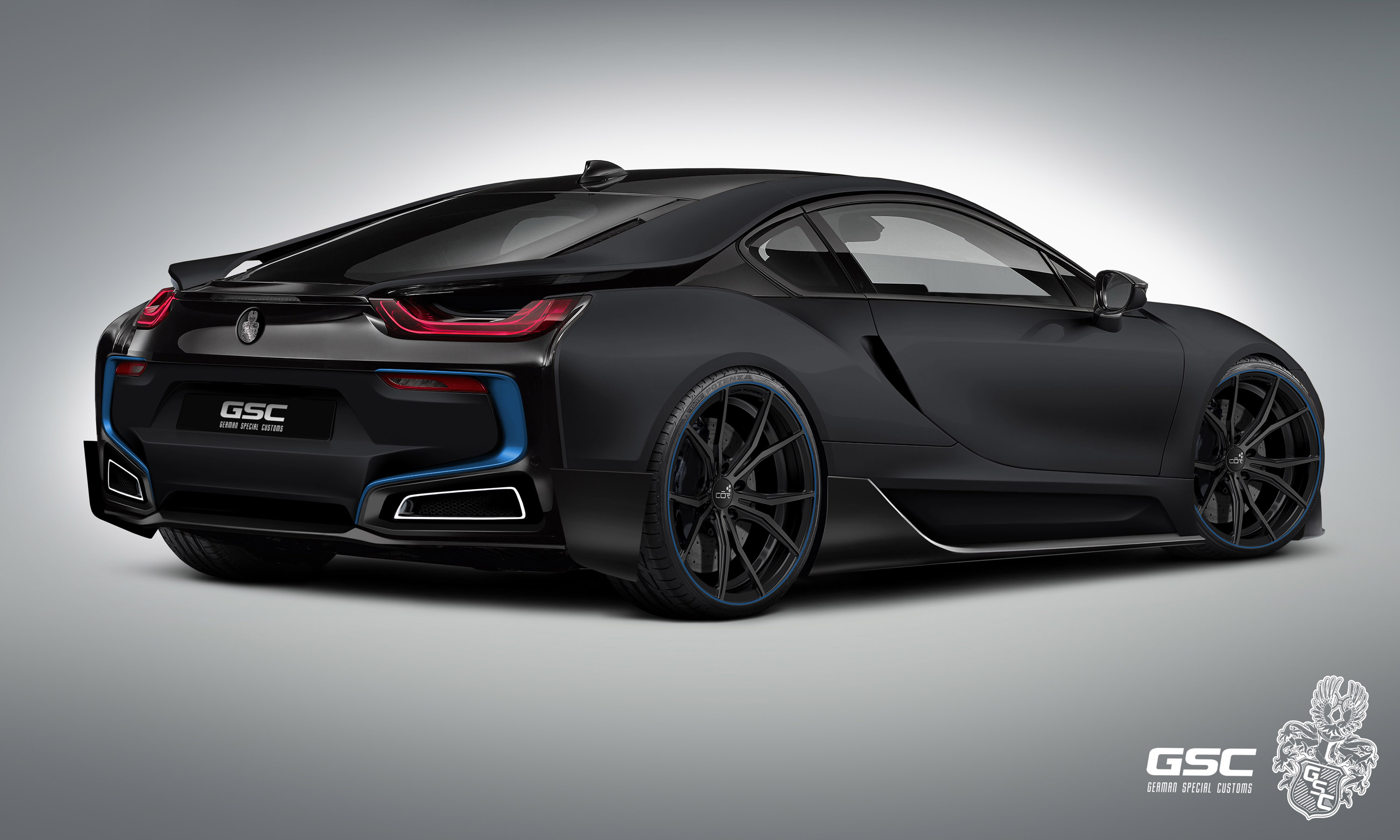 German Special Customs BMW i8 iTRON