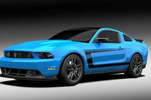Grabber Blue  Ford Mustang Boss 302 Laguna Seca (2012) - picture 1 of 2