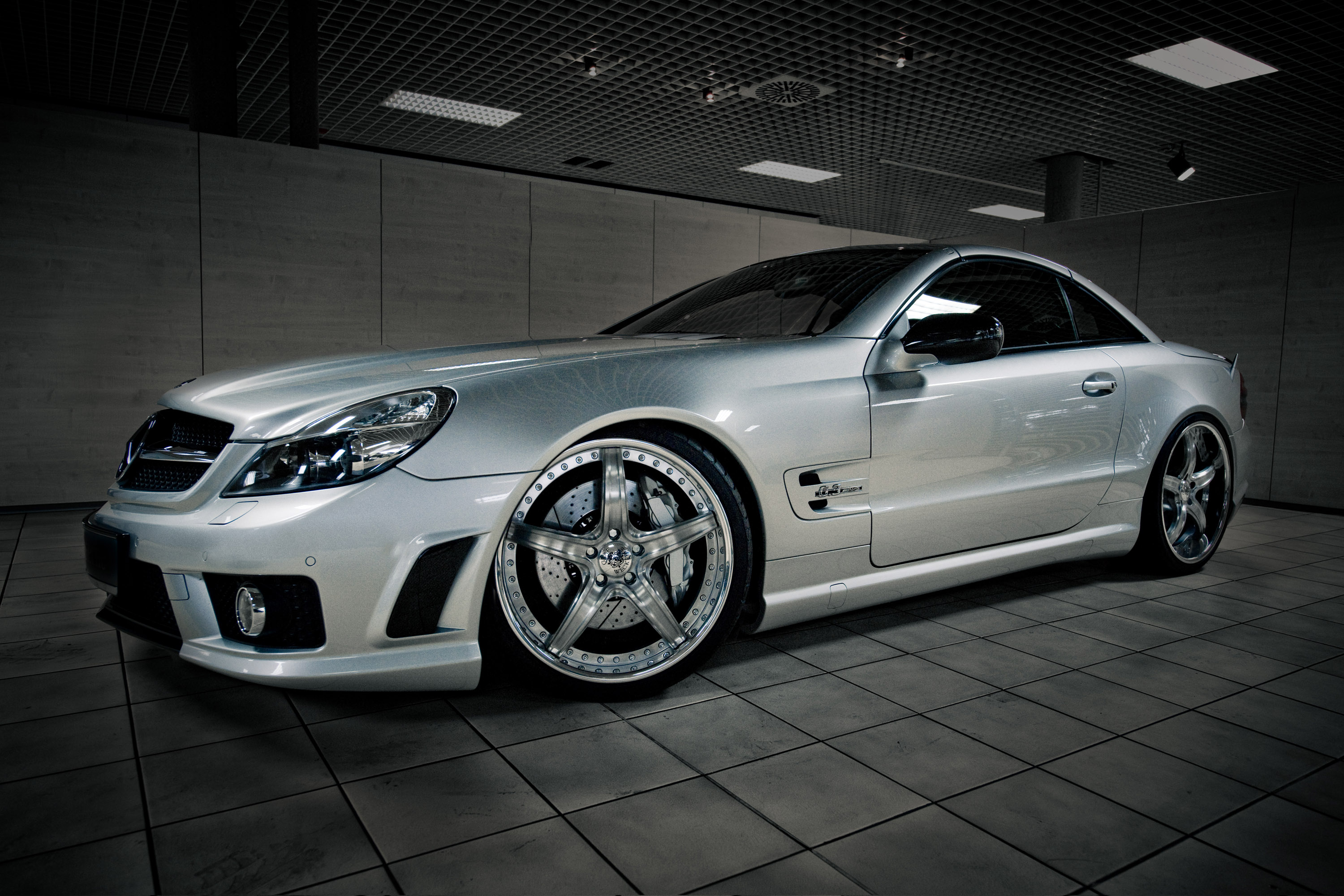 Graf Weckerle Mercedes Benz SL 63 AMG Silver Sport