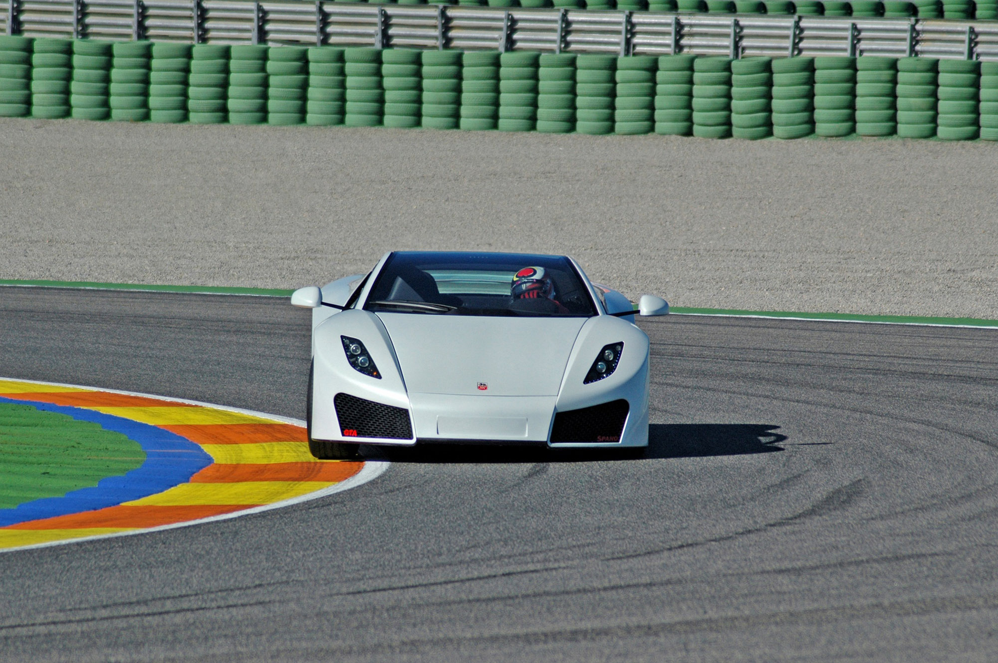 GTA Spano at Ricardo Tormo Circuit