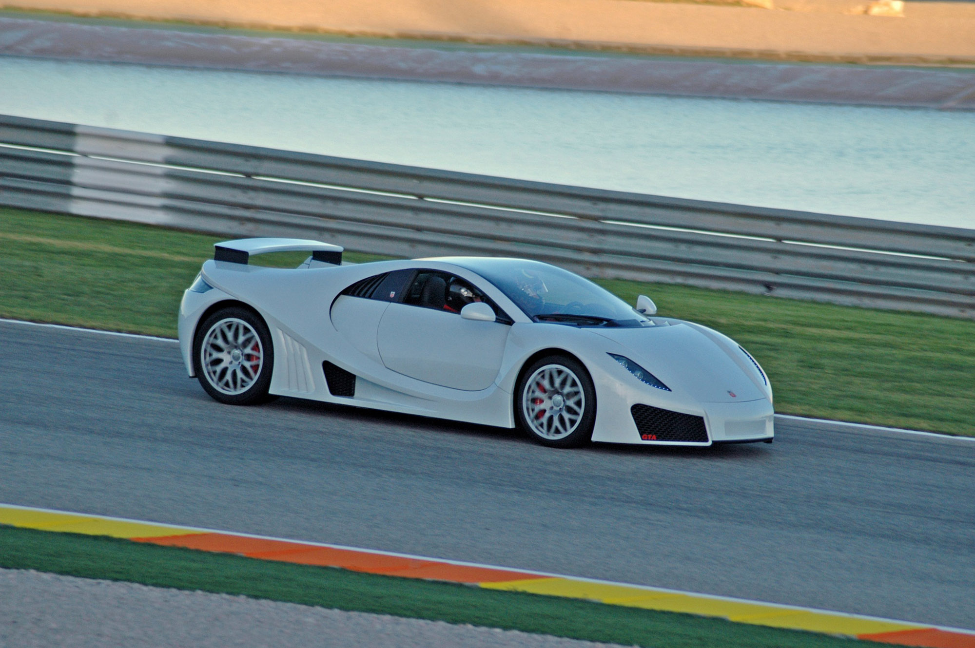 GTA Spano at Ricardo Tormo Circuit