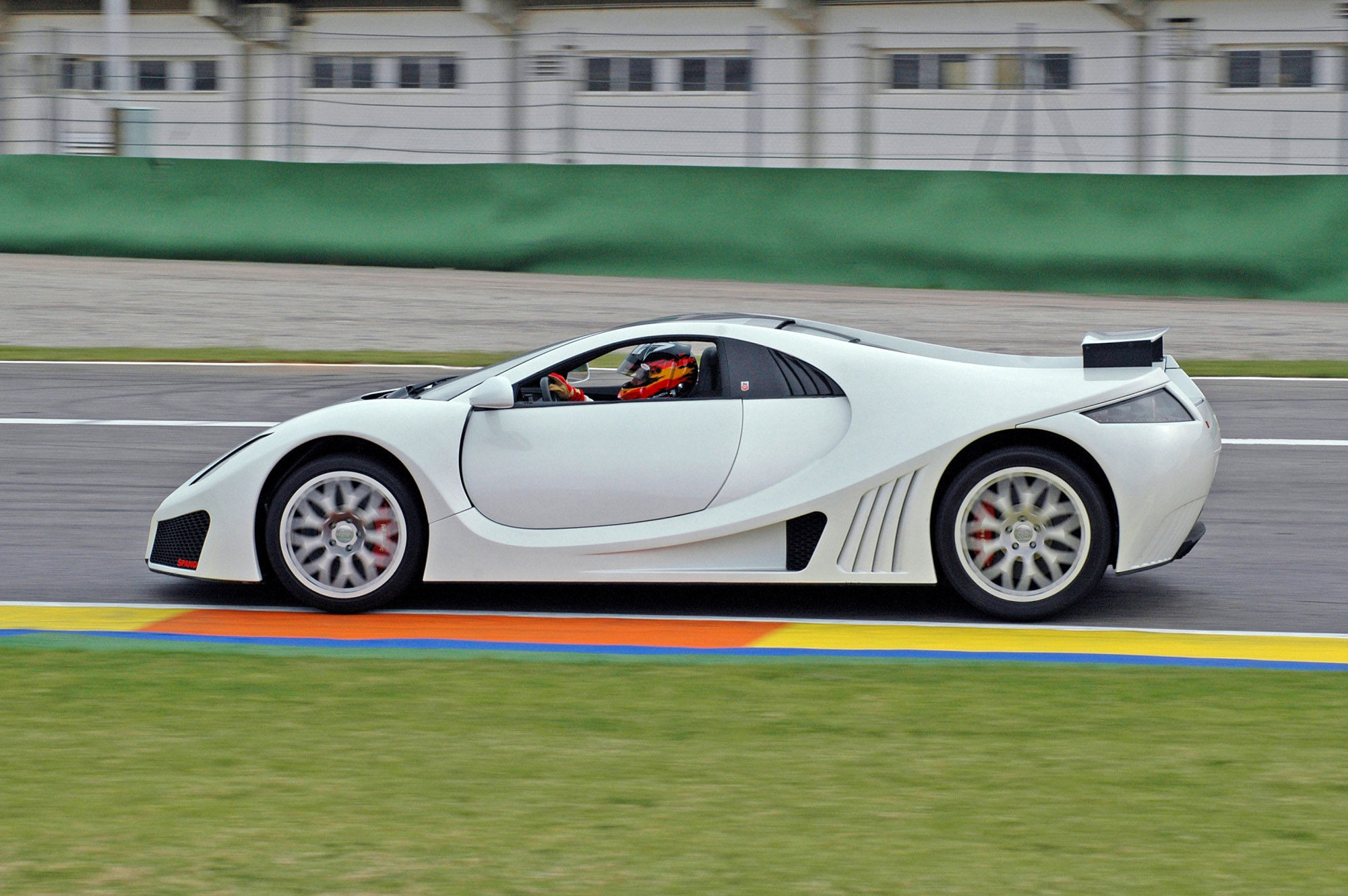 GTA Spano at Ricardo Tormo Circuit