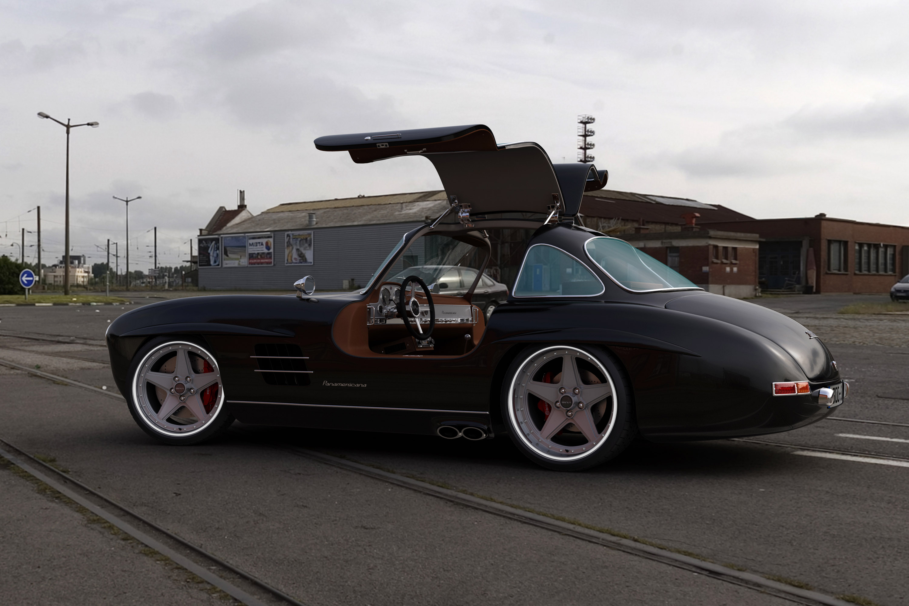 GWA Mercedes 300 SL Gullwing Panamericana Replica