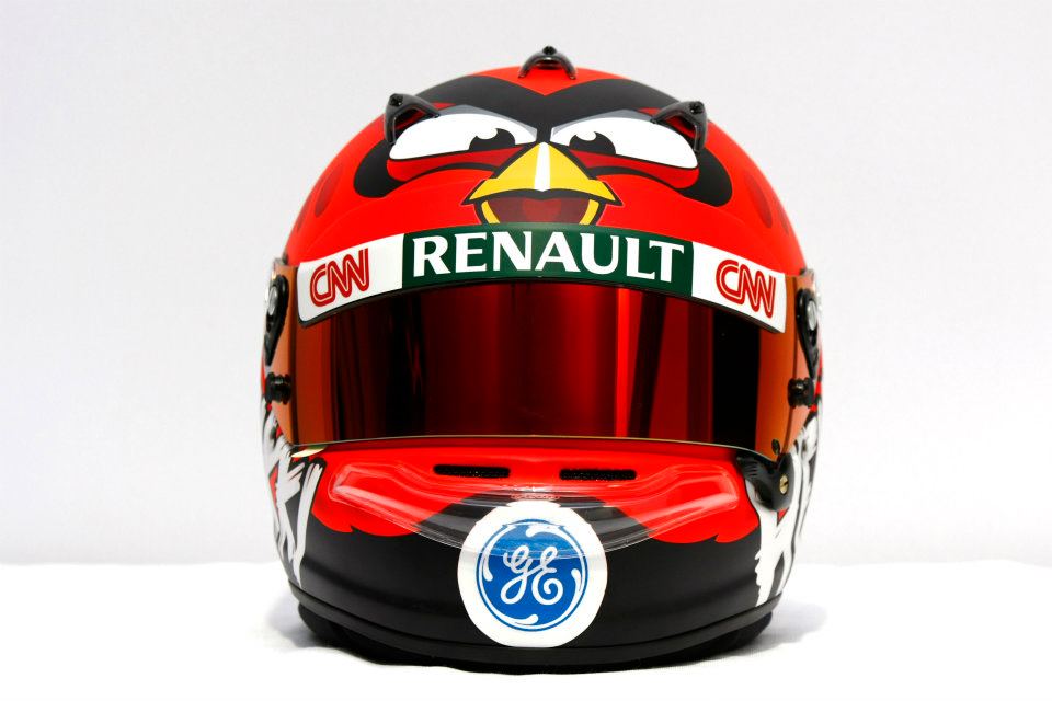 Heikki Kovalainen Angry Birds Helmet