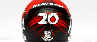 Heikki Kovalainen Angry Birds Helmet (2012) - picture 4 of 4