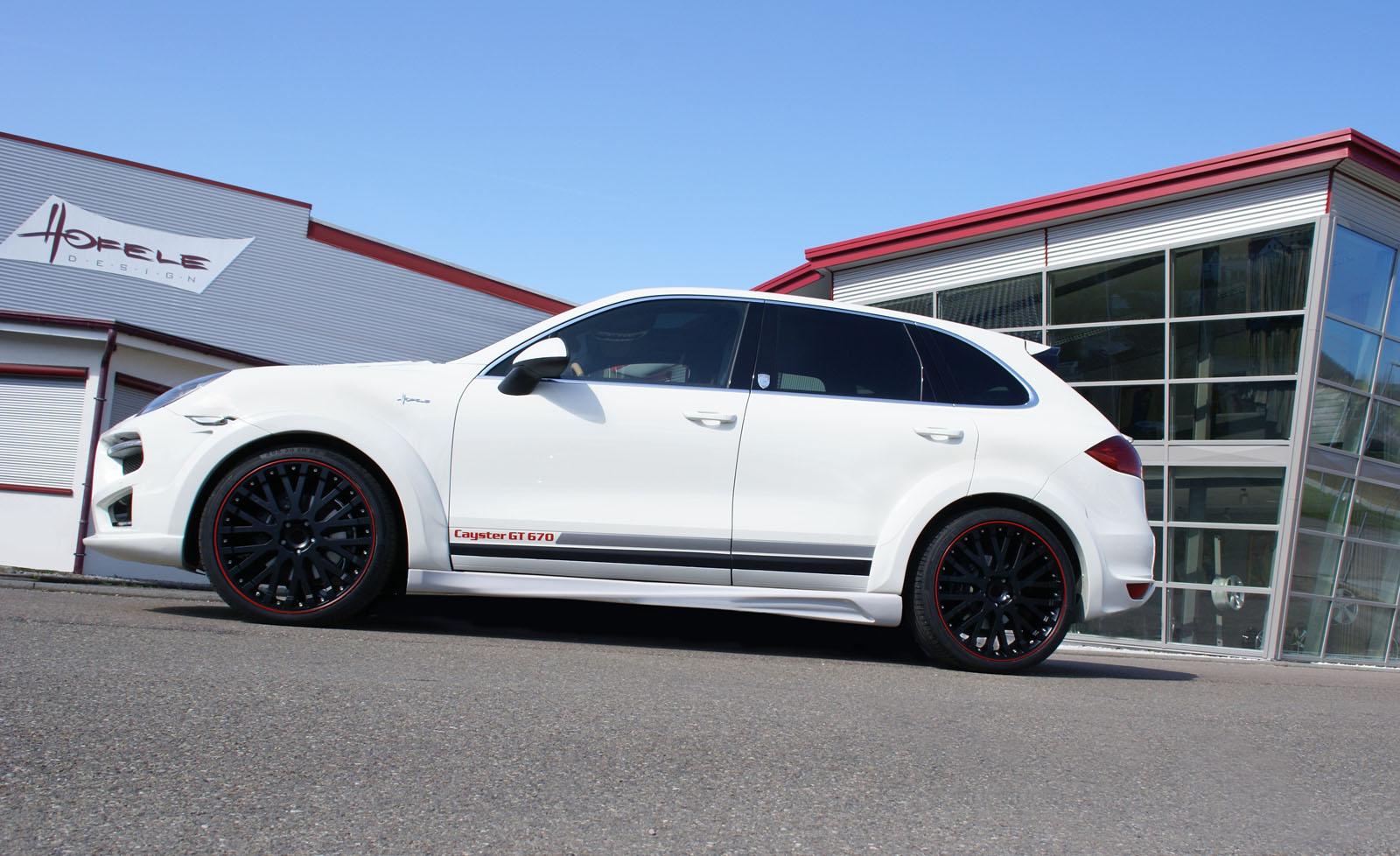 Hofele Design Porsche Cayenne Cayster GT 670