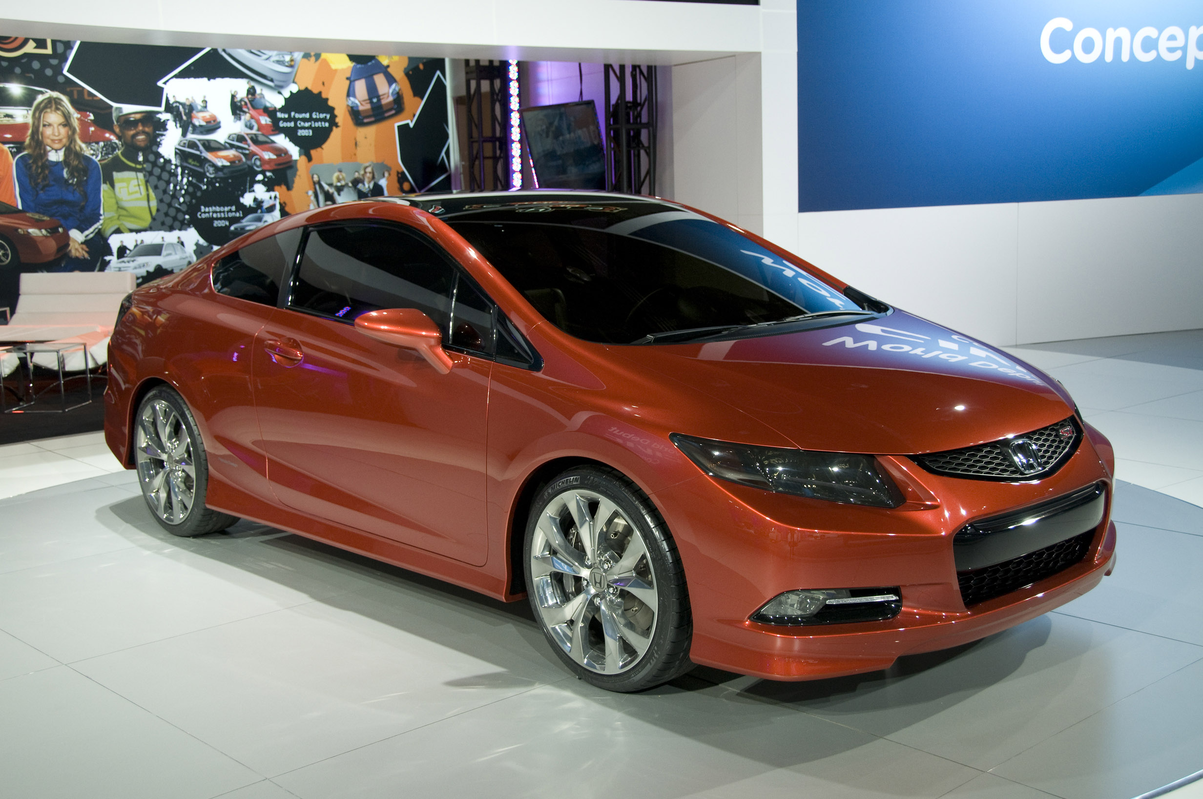 Honda Civic Coupe Concept Detroit