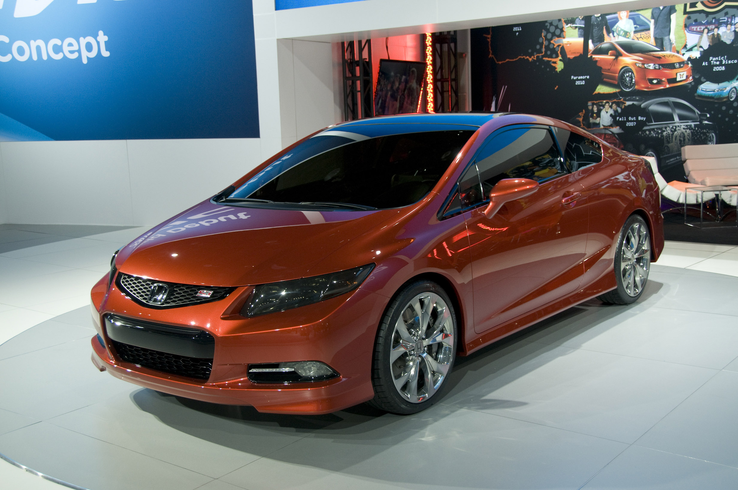 Honda Civic Coupe Concept Detroit