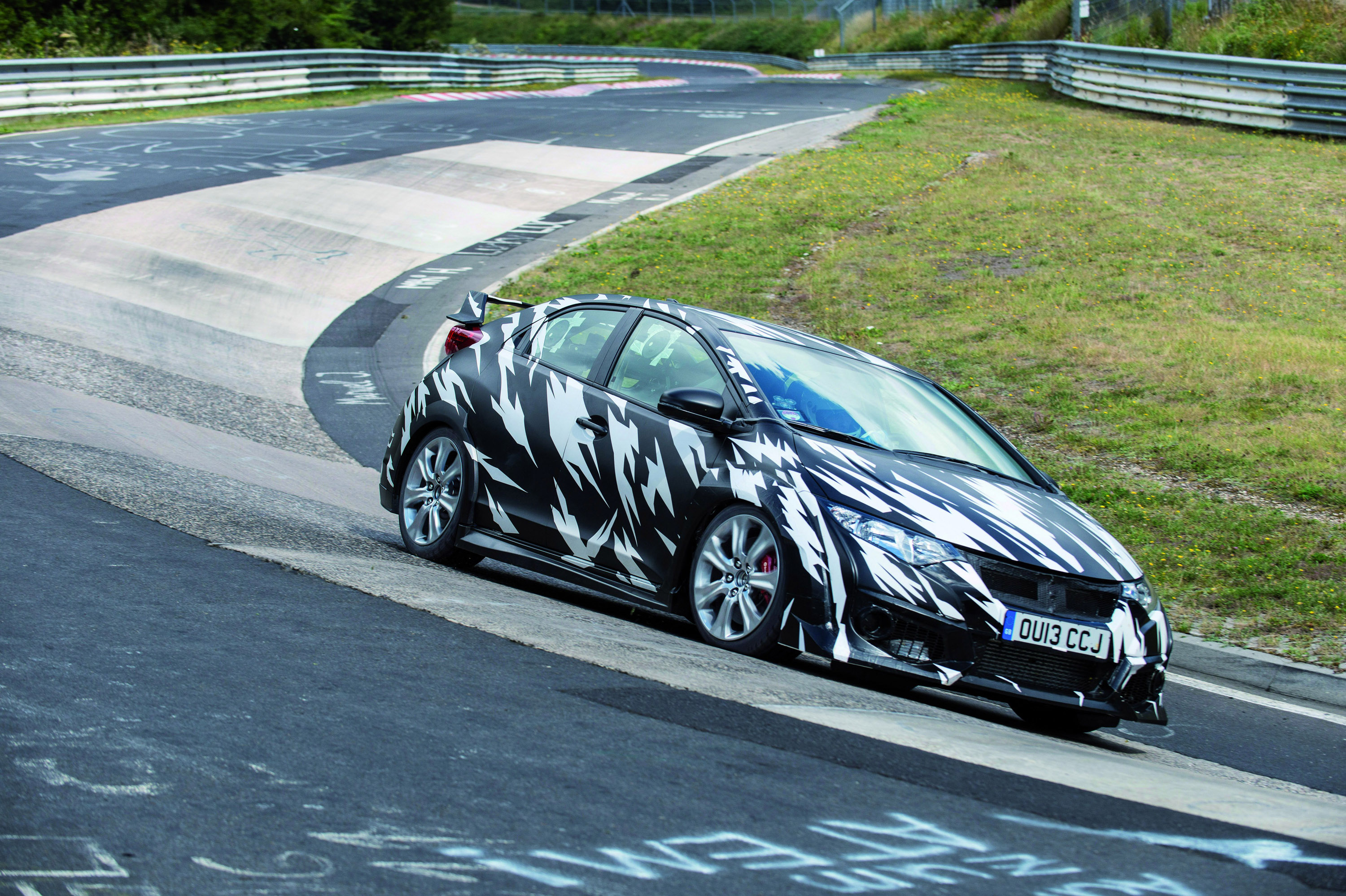 Honda Civic Type R Testing