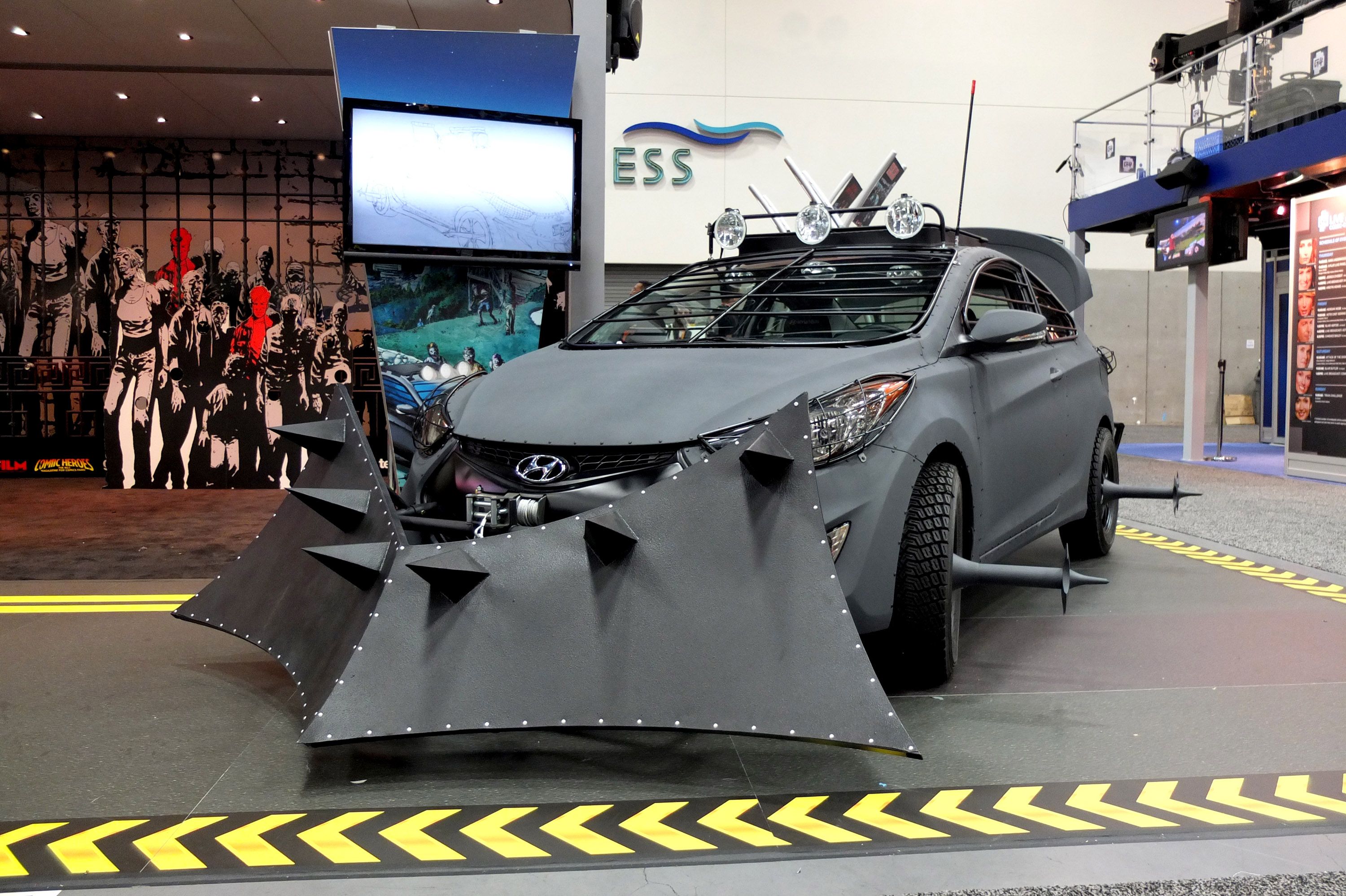 Hyundai Elantra Zombie Survival Machine