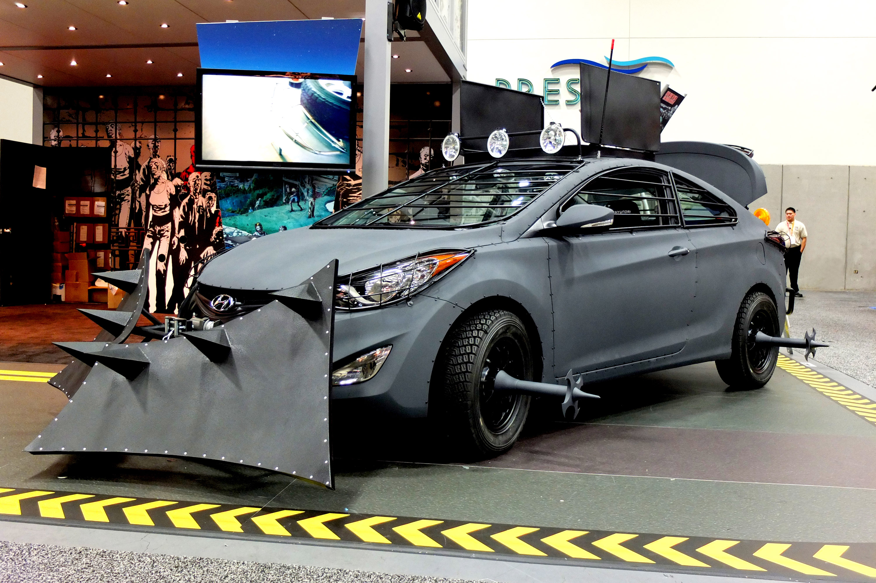 Hyundai Elantra Zombie Survival Machine