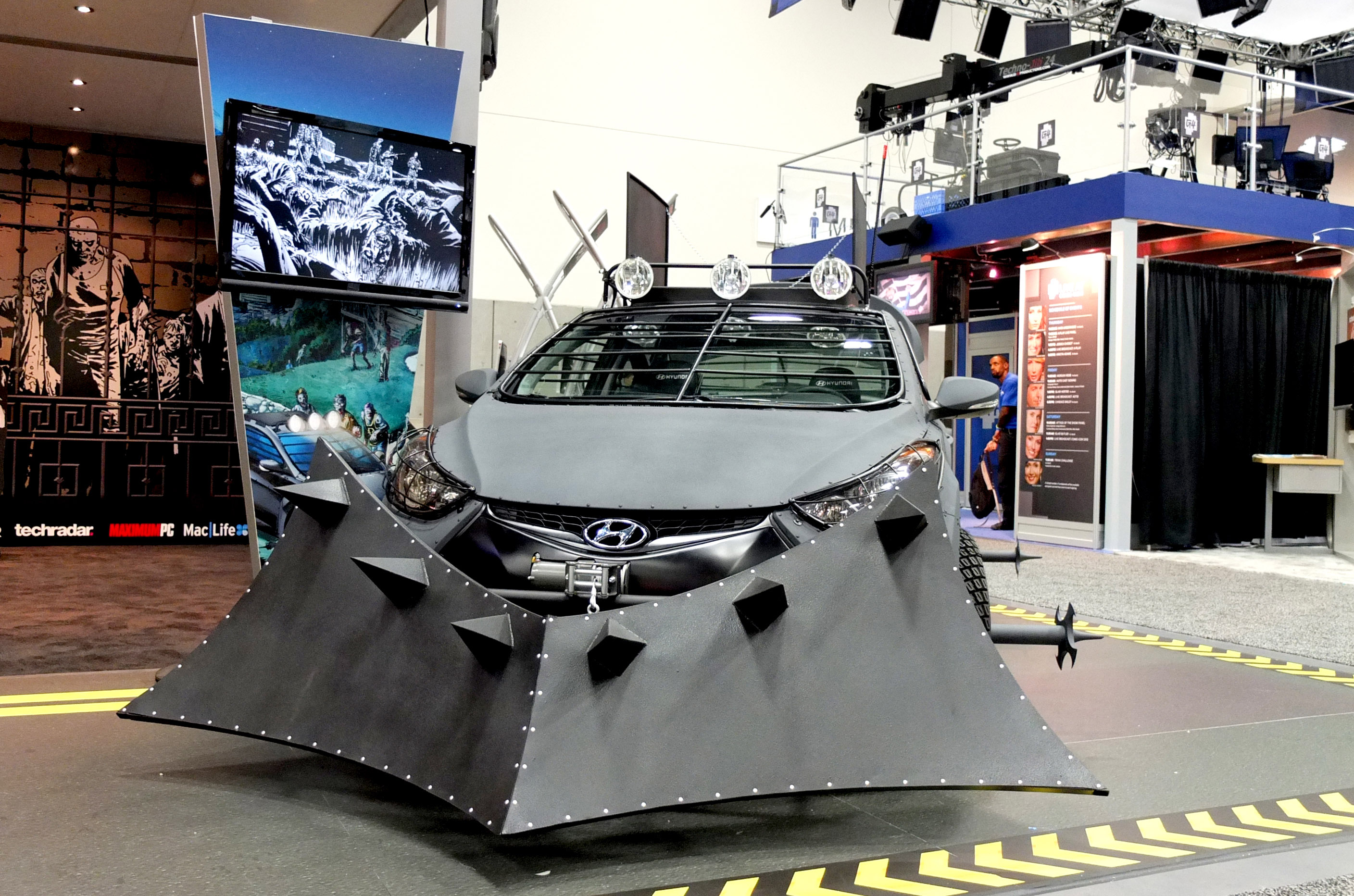 Hyundai Elantra Zombie Survival Machine