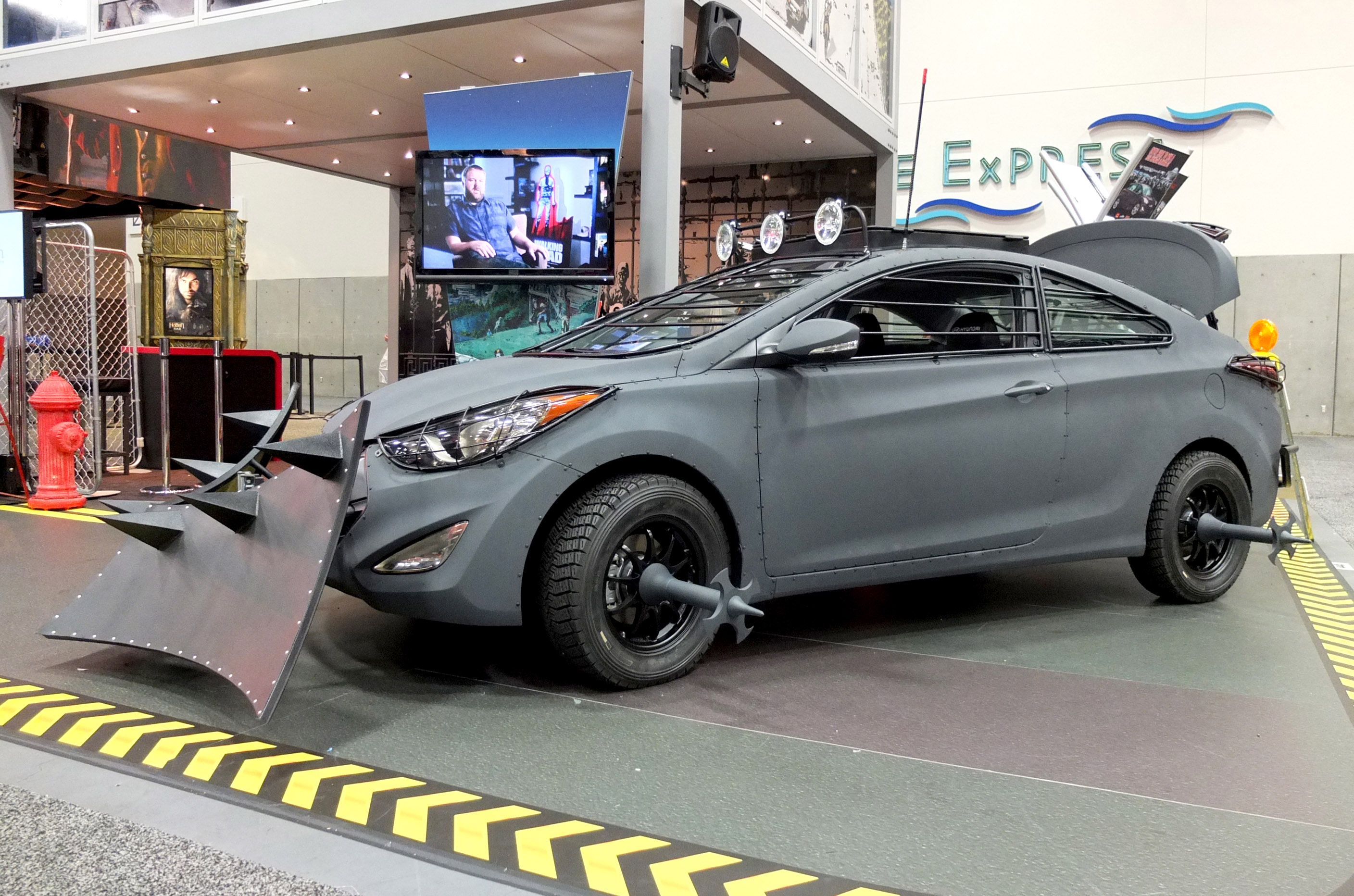 Hyundai Elantra Zombie Survival Machine