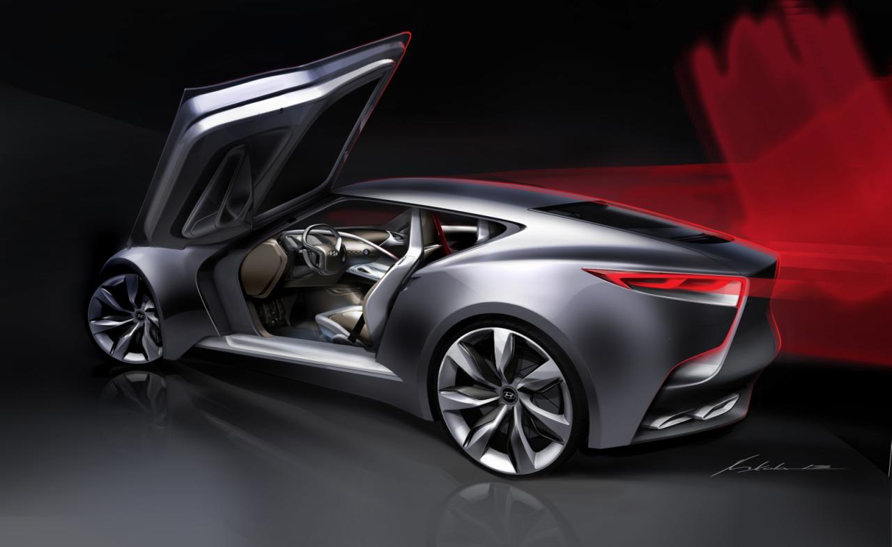 Hyundai HND-9 Concept sketch