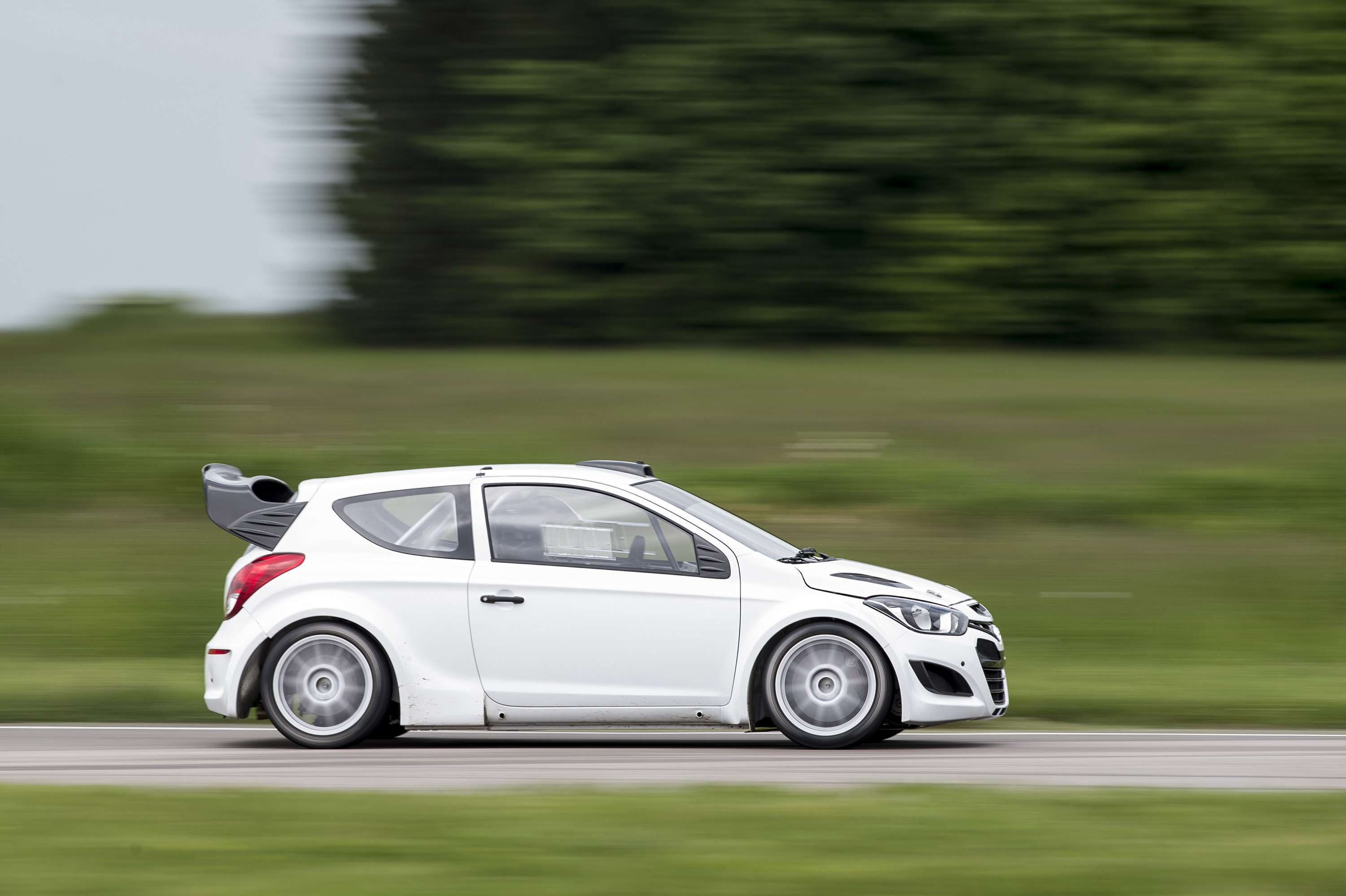 Hyundai i20 WRC Test Debut