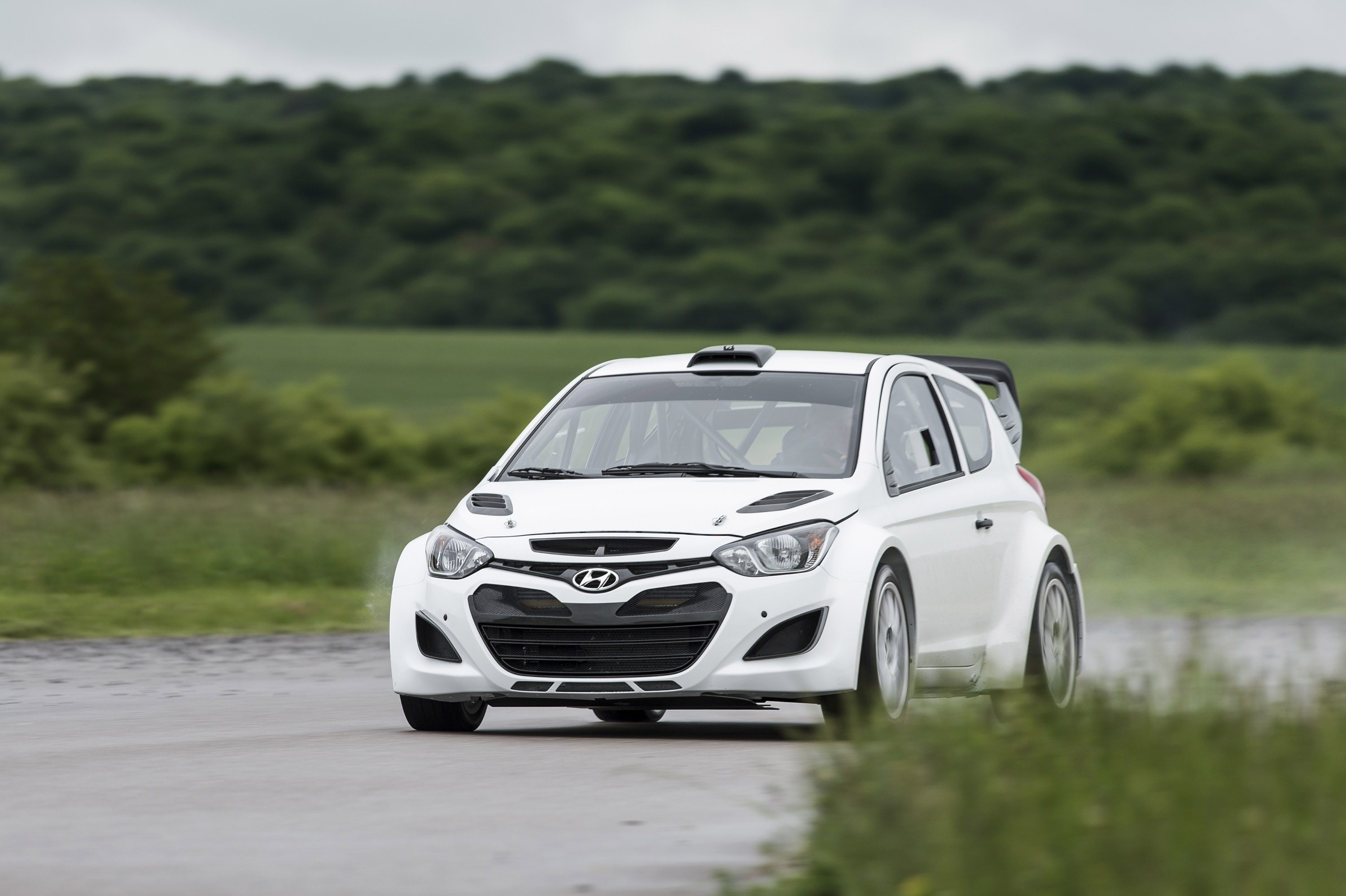 Hyundai i20 WRC Test Debut