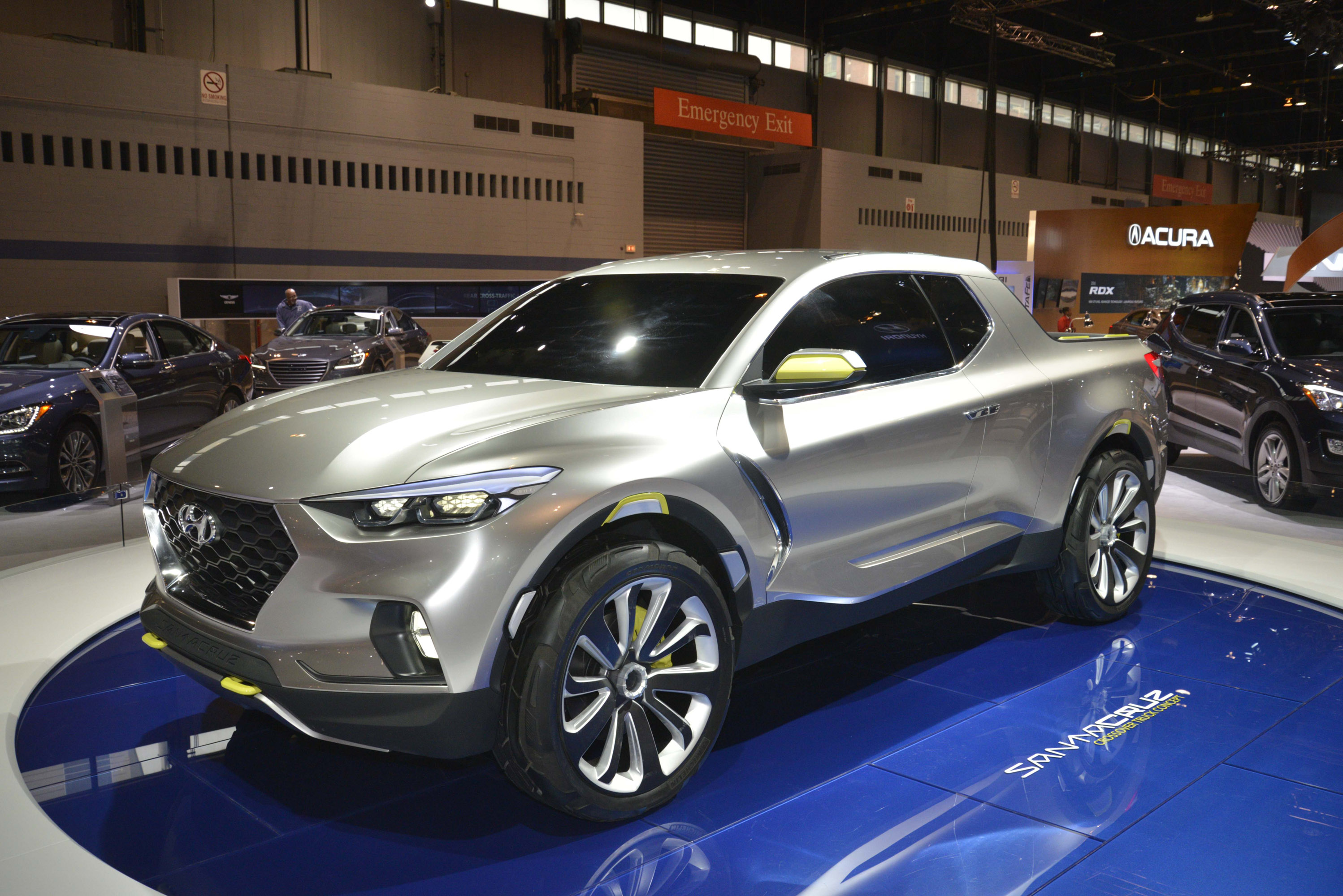 Hyundai Santa Cruz Crossover Truck Concept Chicago