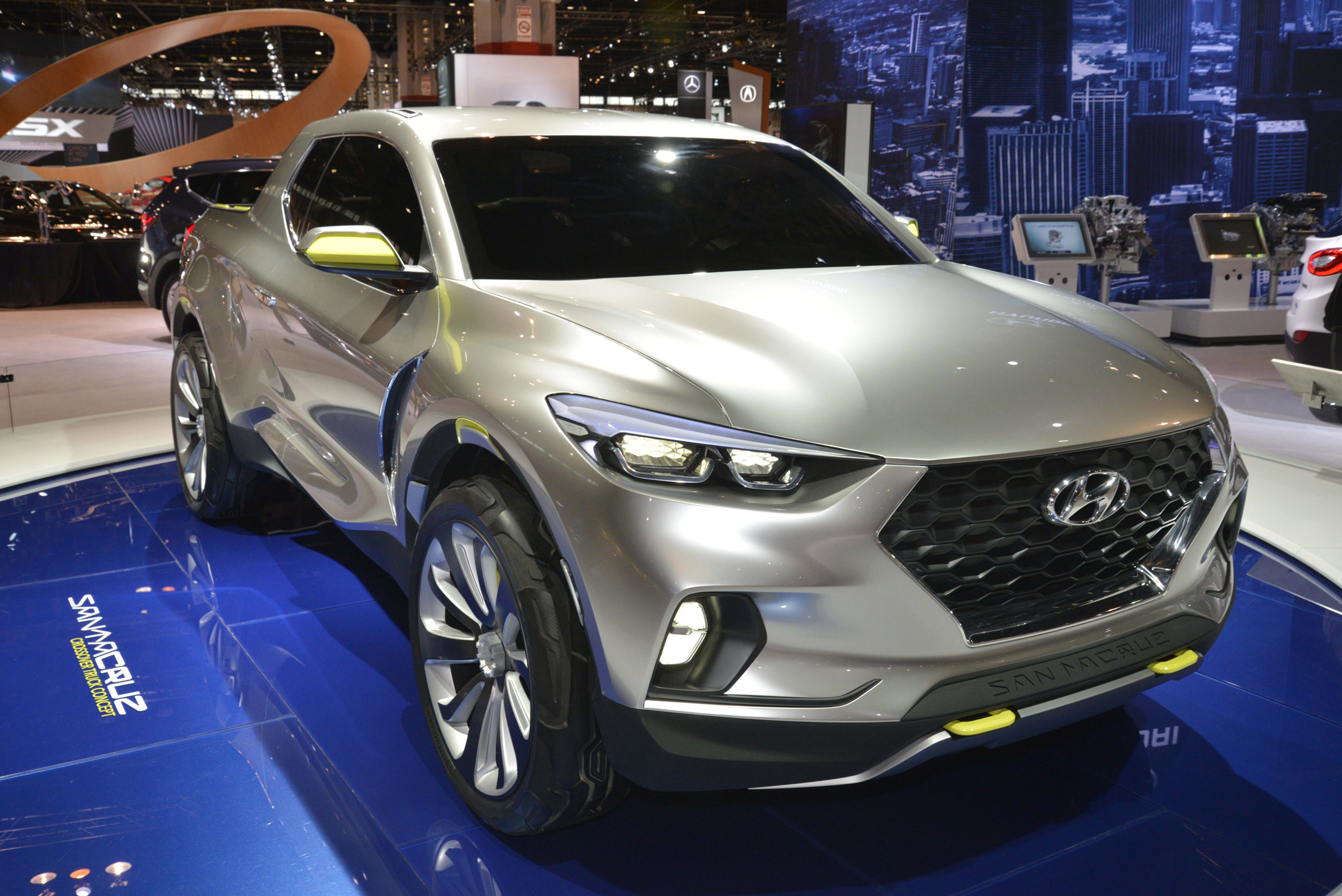 Hyundai Santa Cruz Crossover Truck Concept Chicago