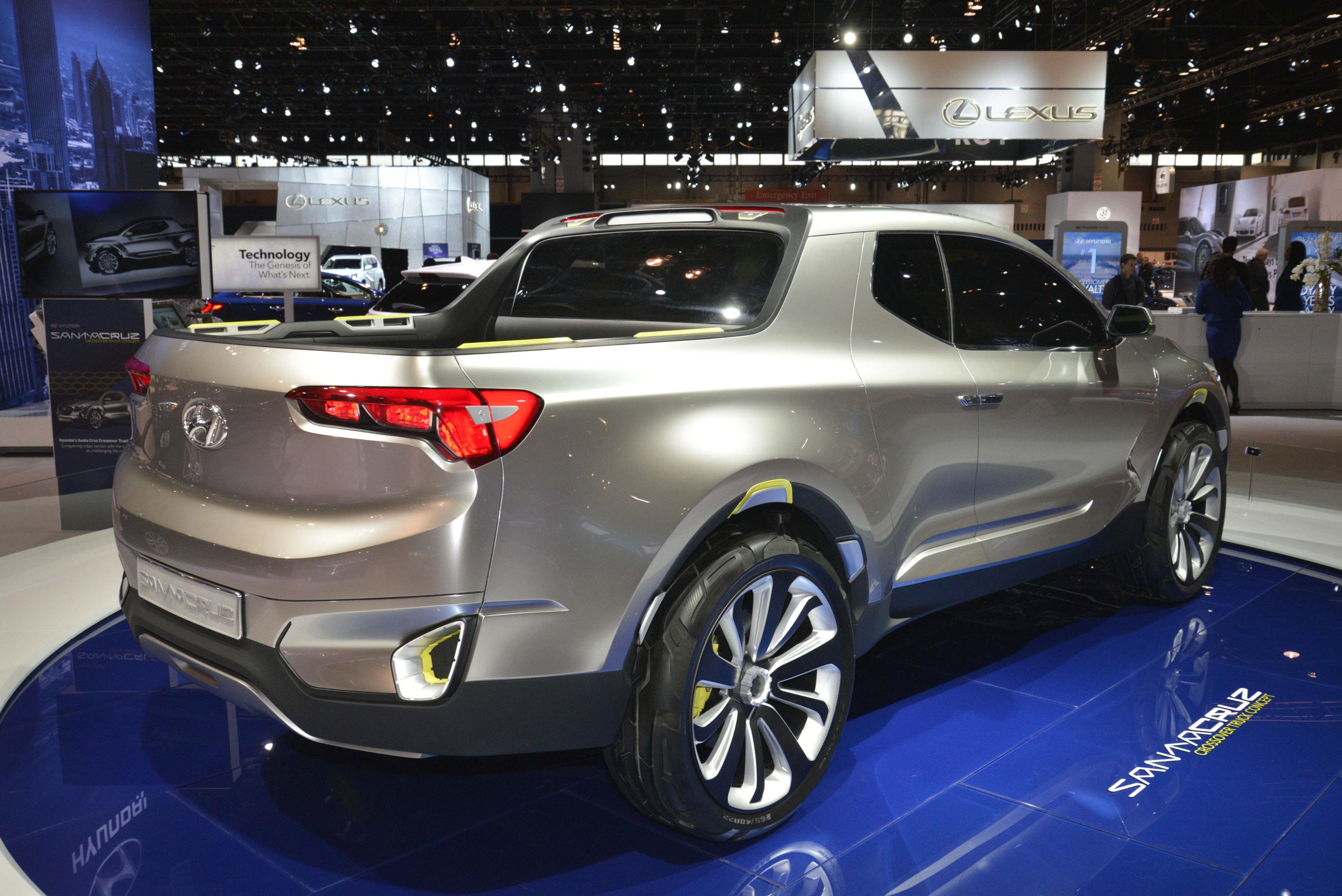 Hyundai Santa Cruz Crossover Truck Concept Chicago